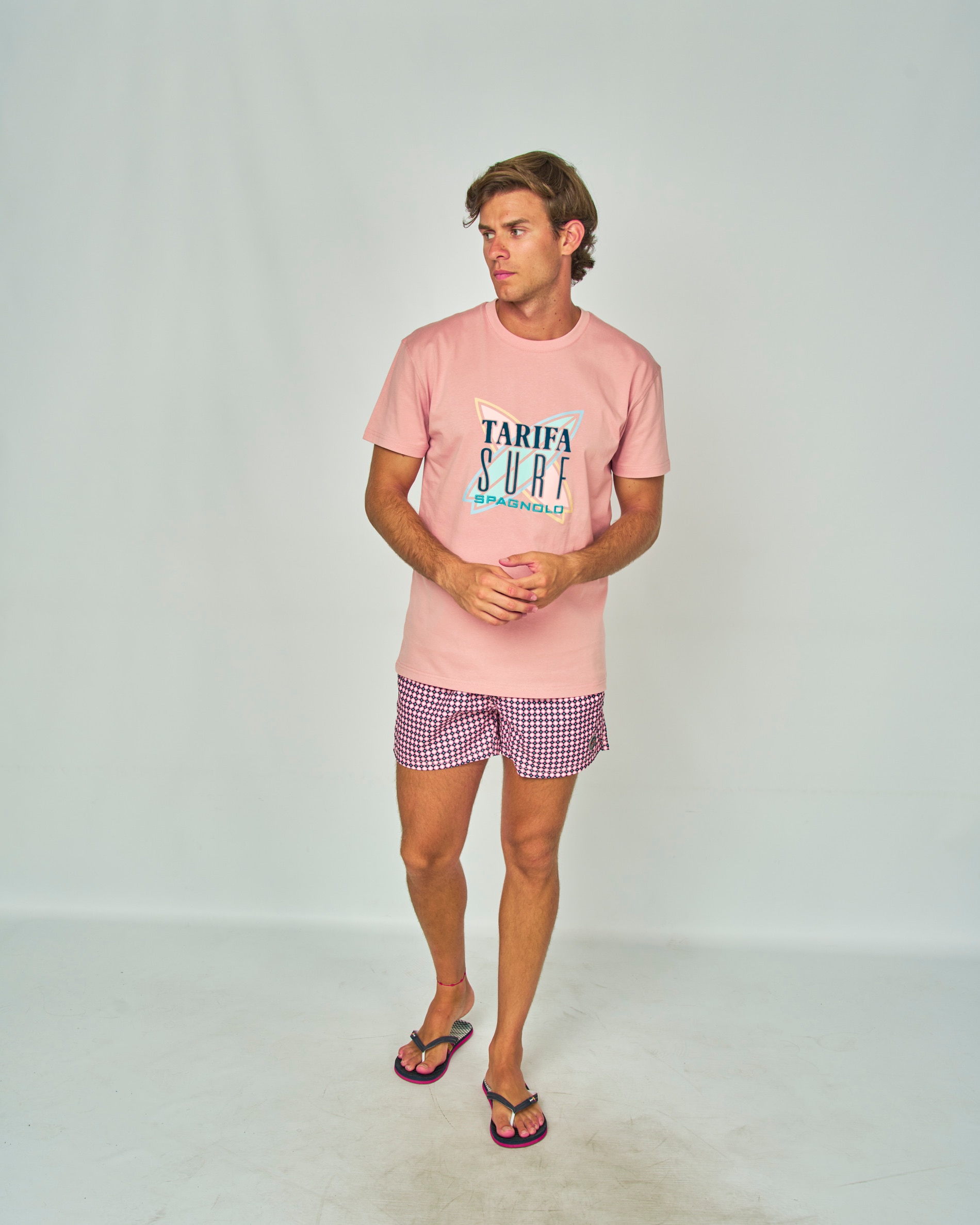 T-shirt Tarifa Surf Bege-4