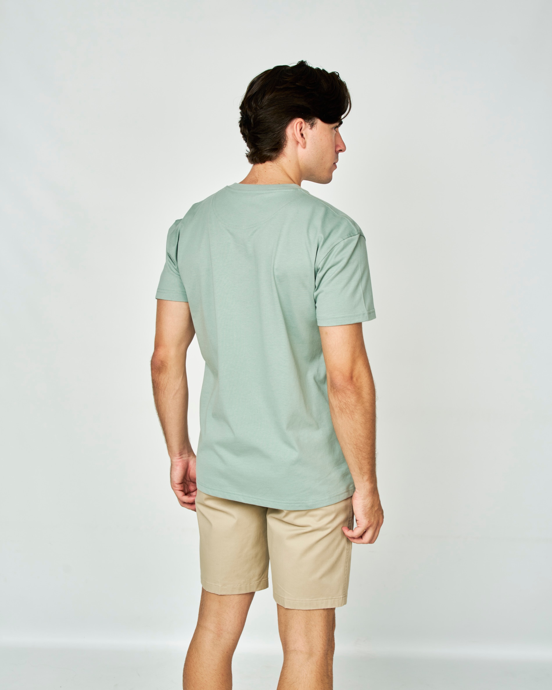 T-shirt de Malha Banderas Verde-claro-3