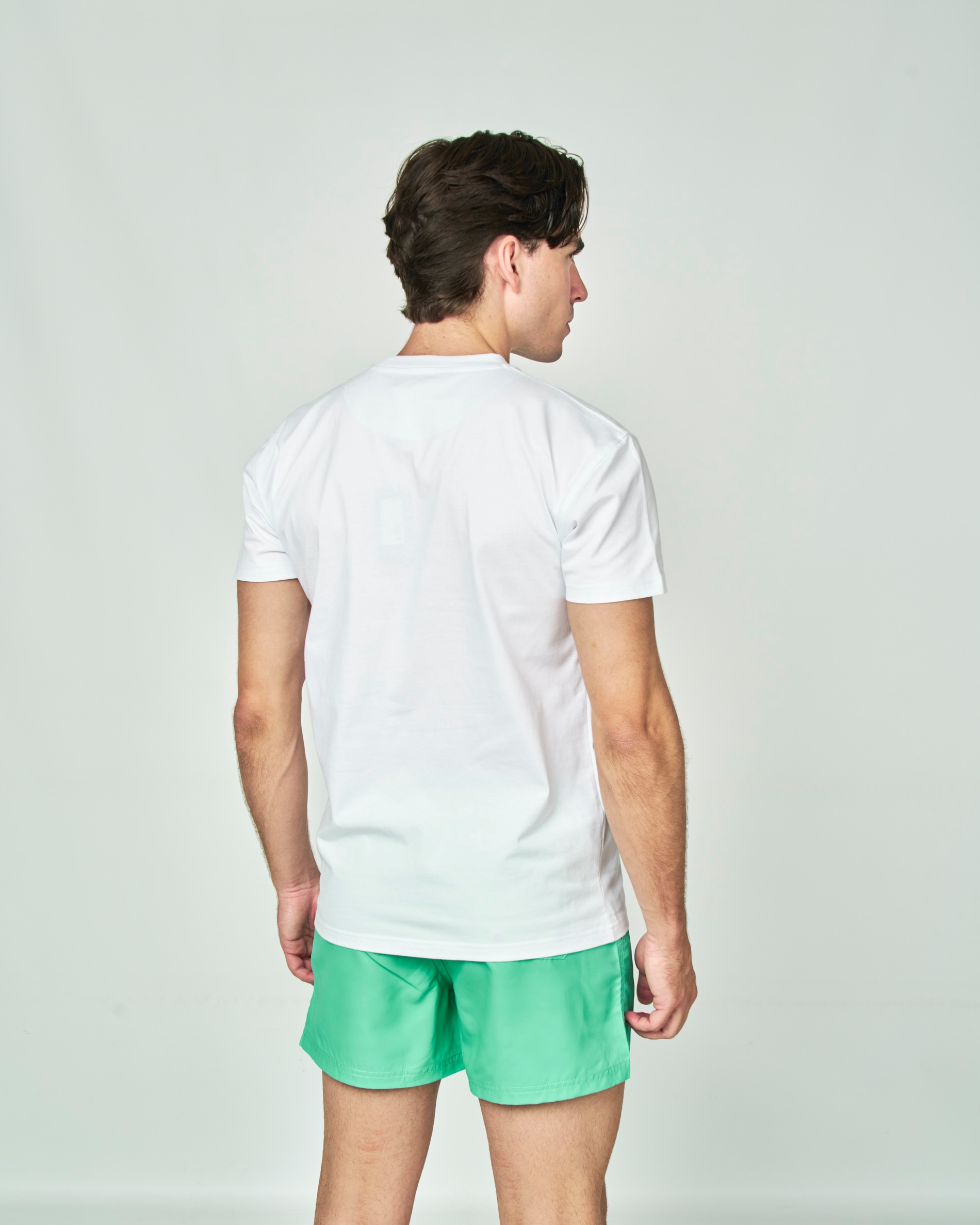 T-shirt Spagnolo em Cores Branco-3