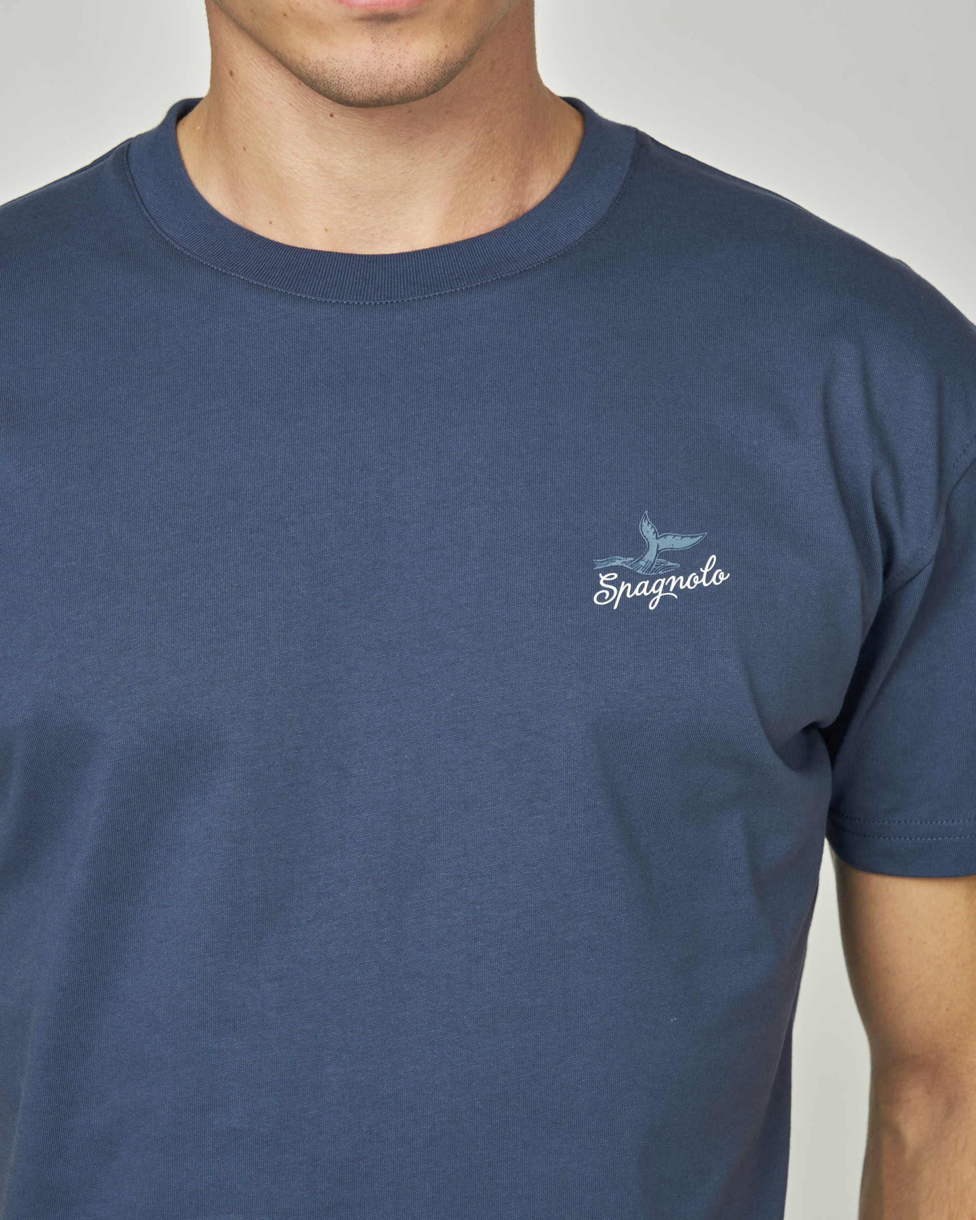 T-shirt Navy Summer Azul-fumado-2