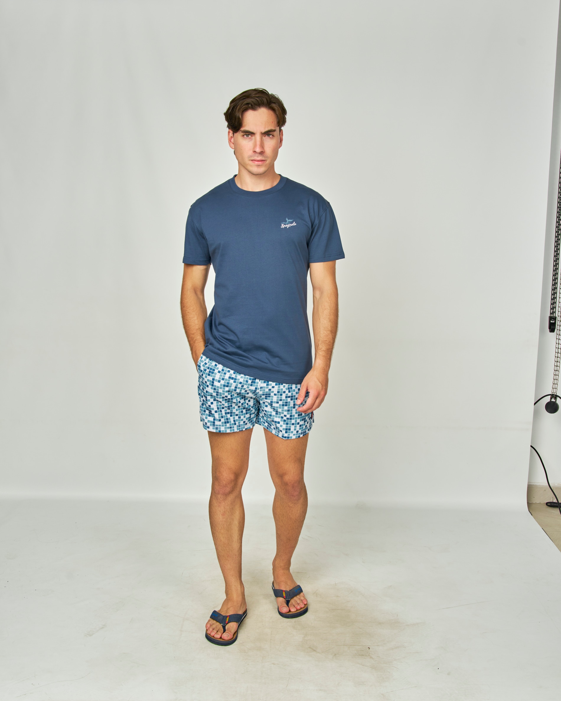 T-shirt Navy Summer Azul-fumado-4