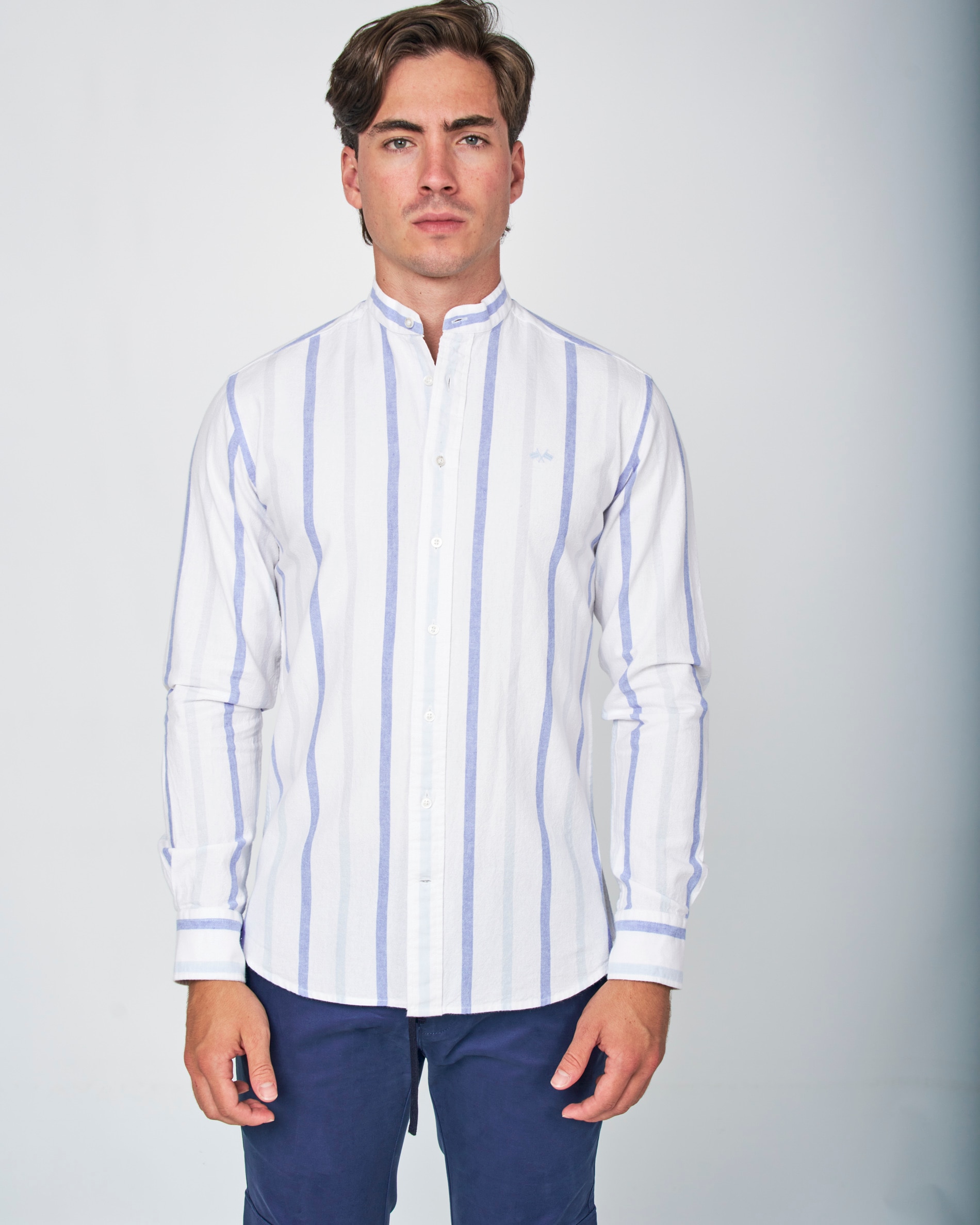 Imagem 0 de Camisa Mao Rústica Às Riscas