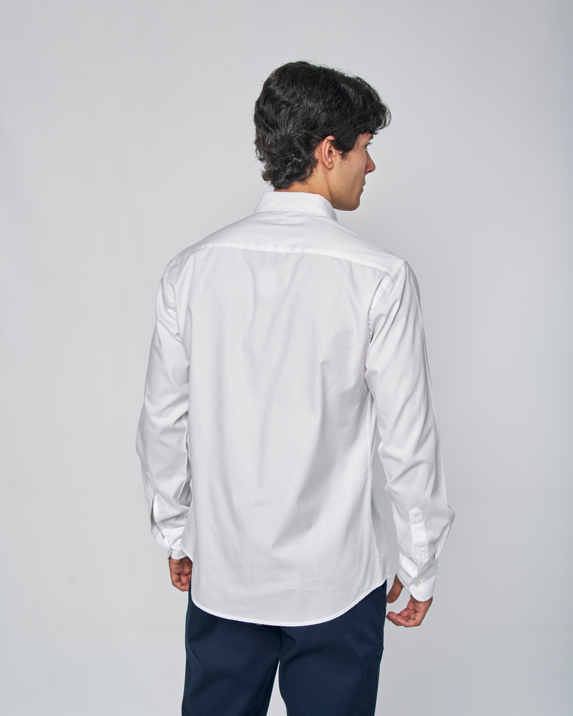Camisa Micro Oxford Lisa Branco-3