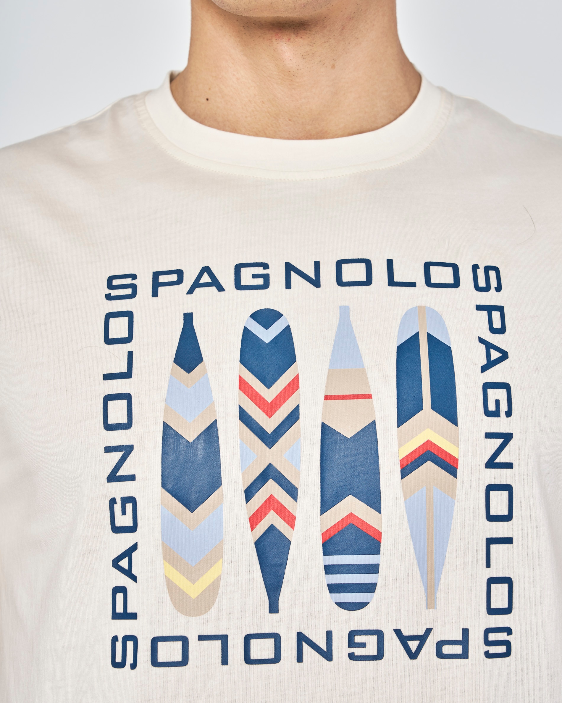 T-shirt Palas Spagnolo Bege-2
