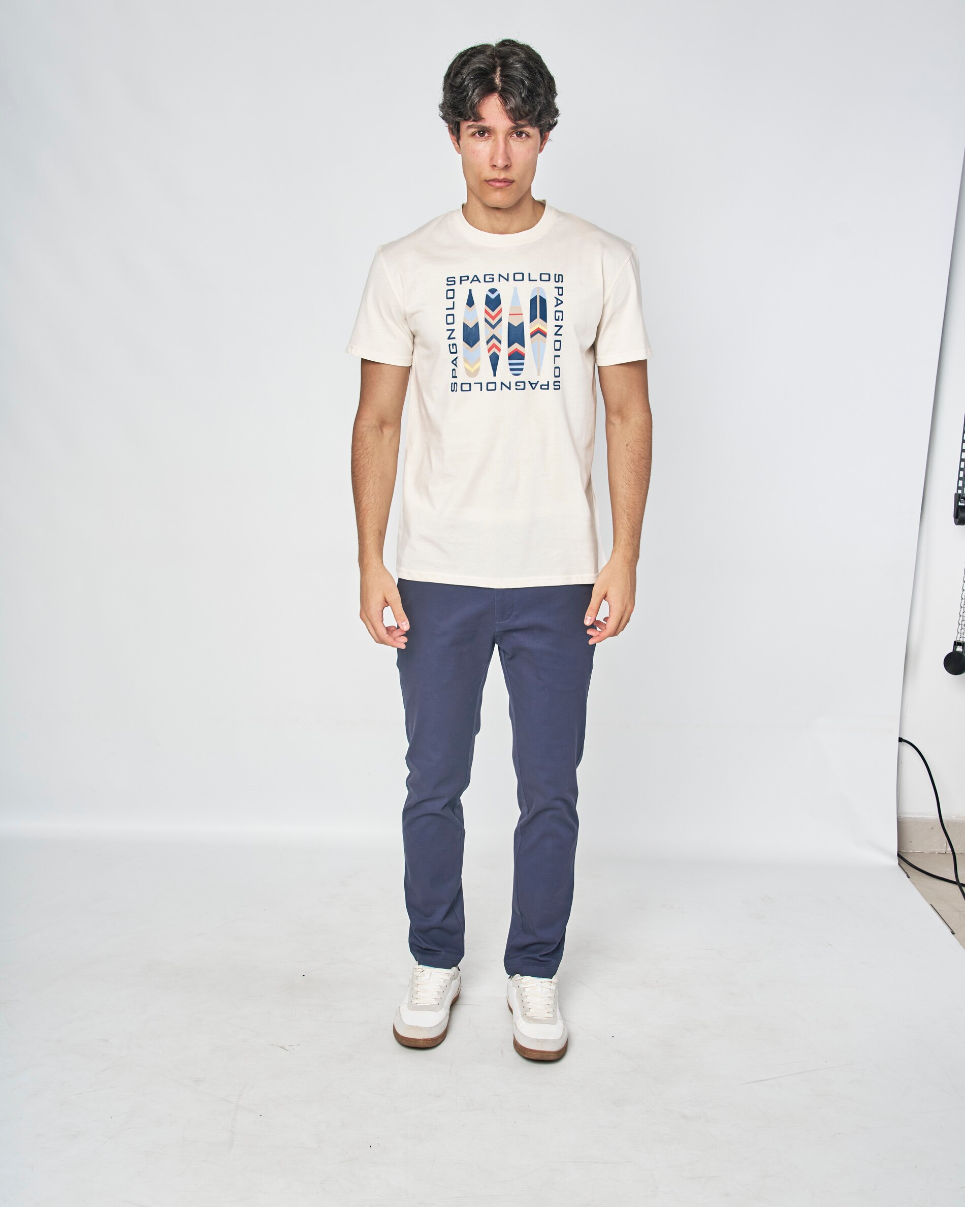 T-shirt Palas Spagnolo Bege-4