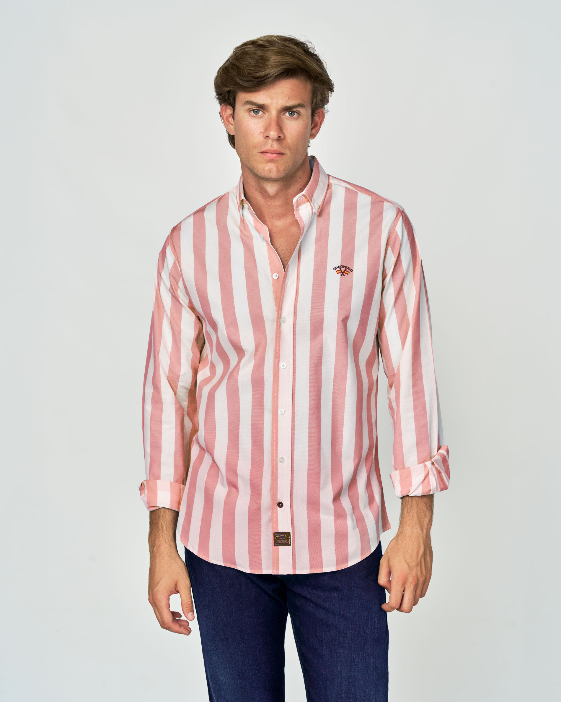Imagem 0 de Camisa em Popelina Às Riscas