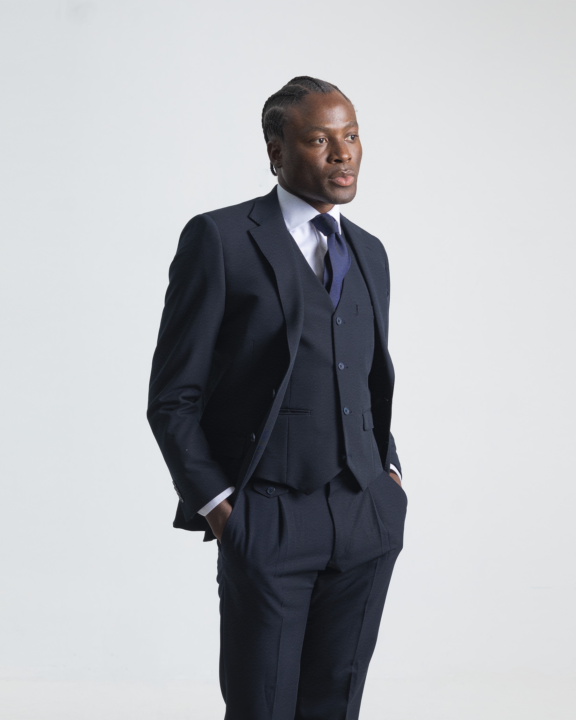 Imagem 0 de Colete Formal Azul-marinho