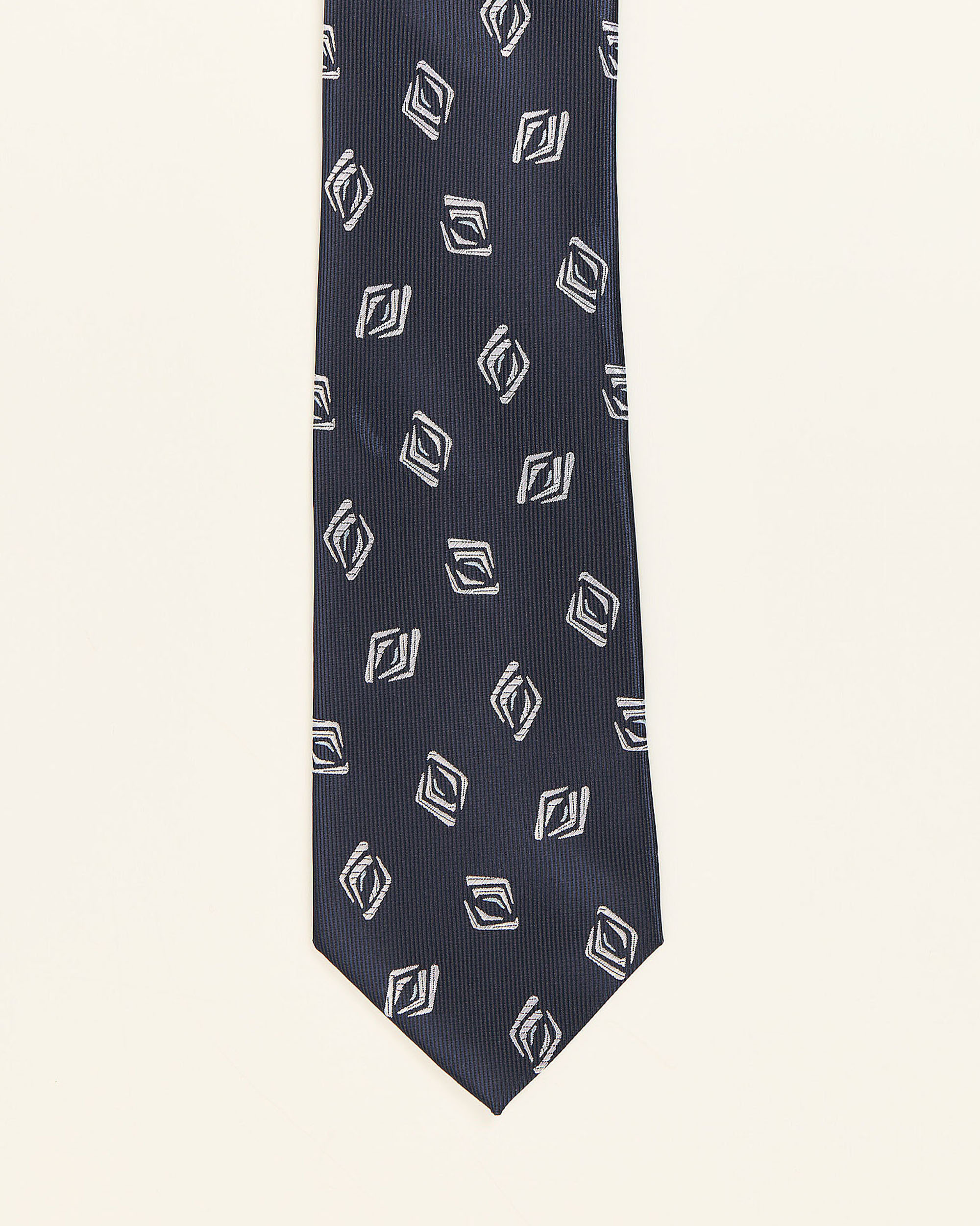 Gravata Estampada Azul-marinho Azul-marinho-1
