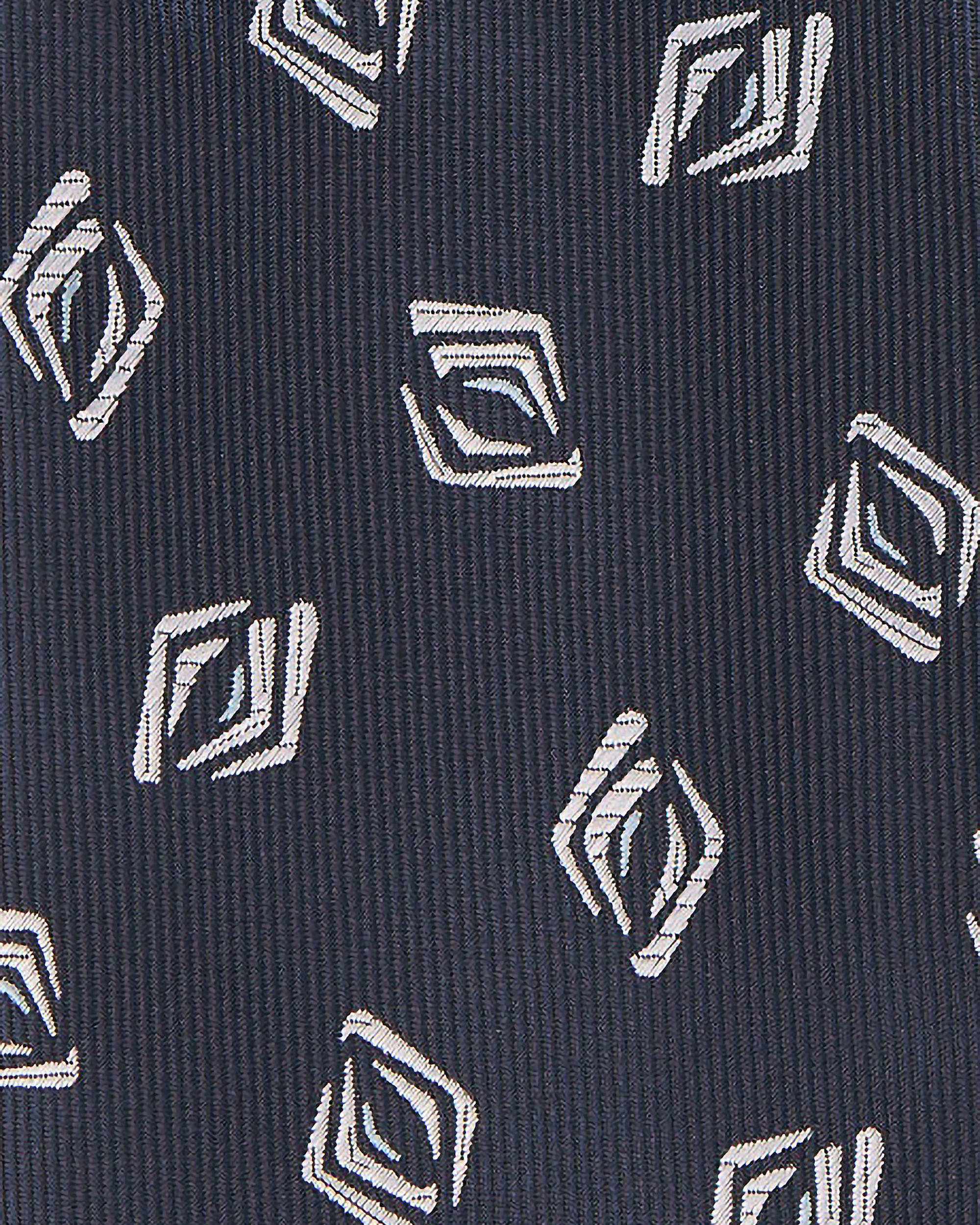 Gravata Estampada Azul-marinho Azul-marinho-2