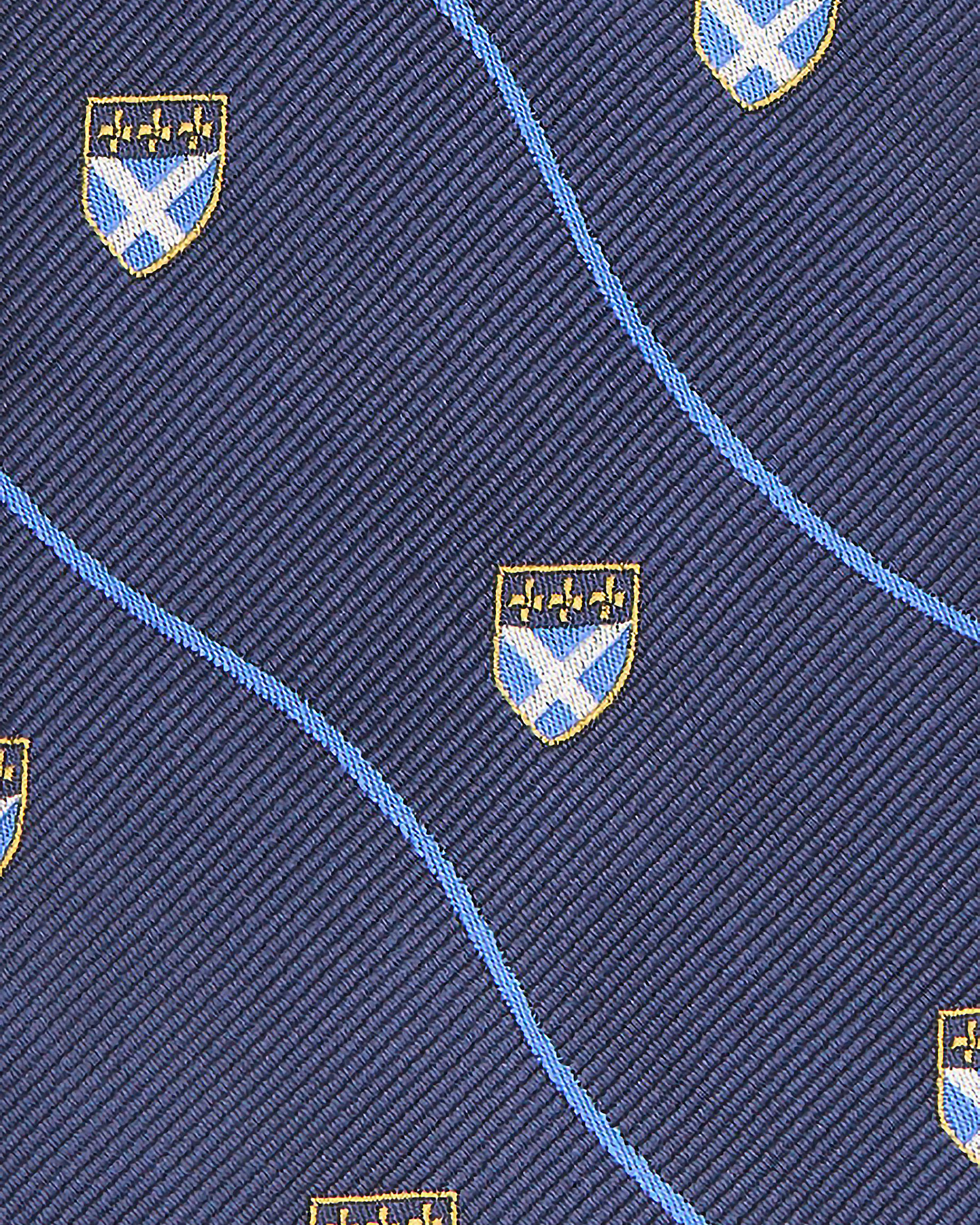 Gravata Escudos Azul-marinho Azul-marinho-2