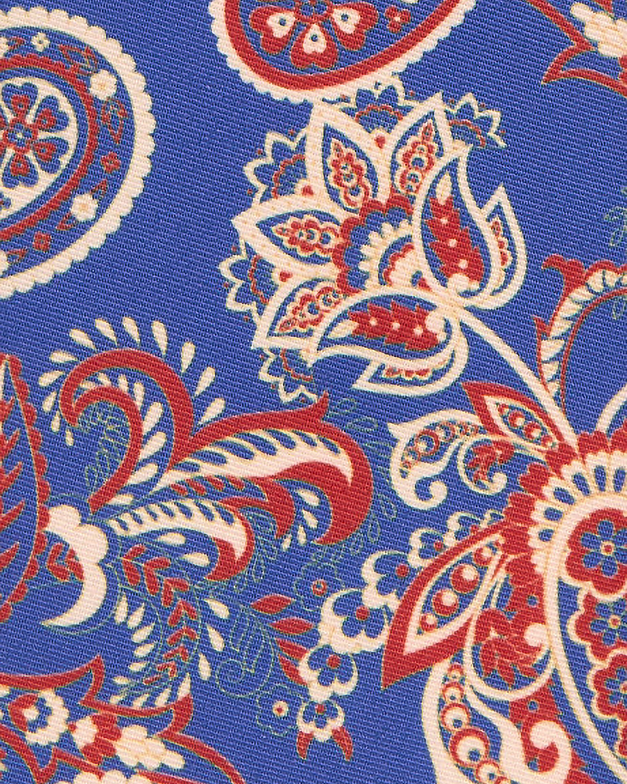 Gravata Amebas Azul Tinta Azul-índigo-2