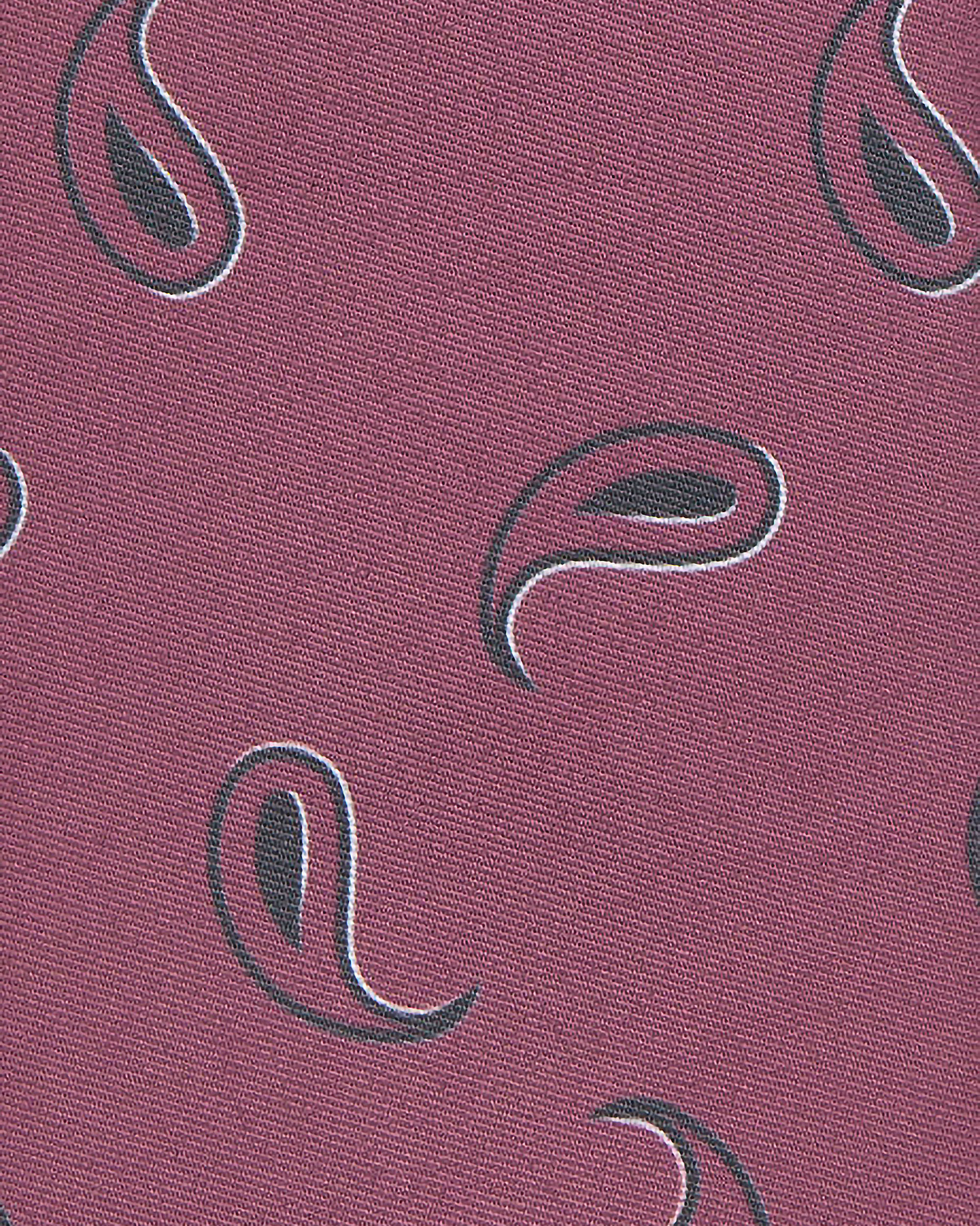 Gravata Amebas Bordeaux Bordeaux-2