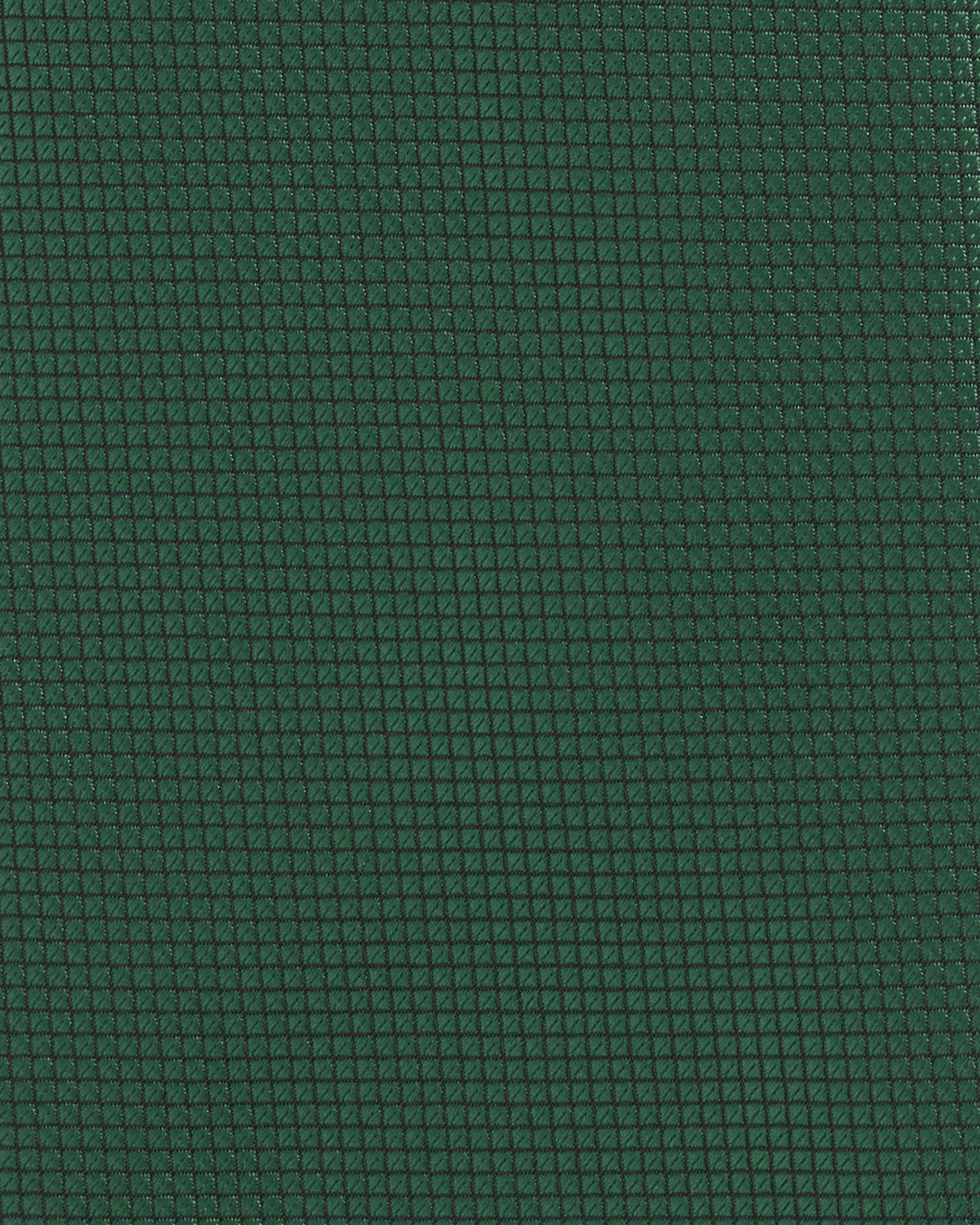 Gravata com Textura Microxadrez em Verde Verde-2
