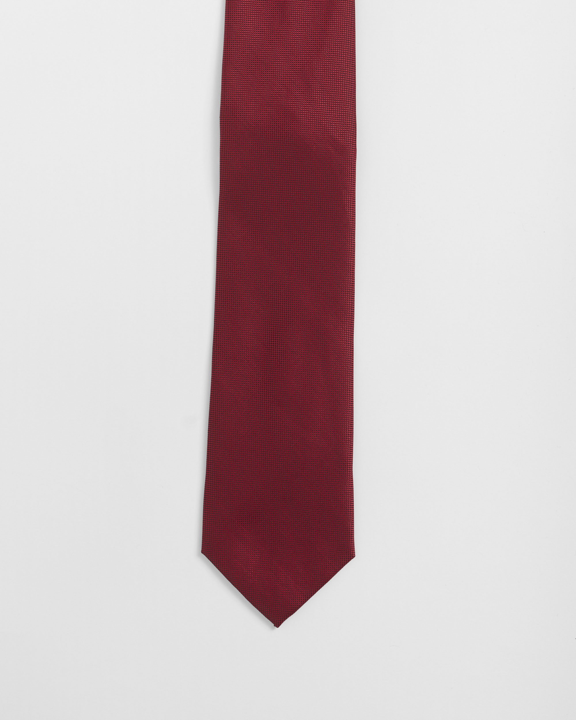 Gravata Jacquard Vermelho-1
