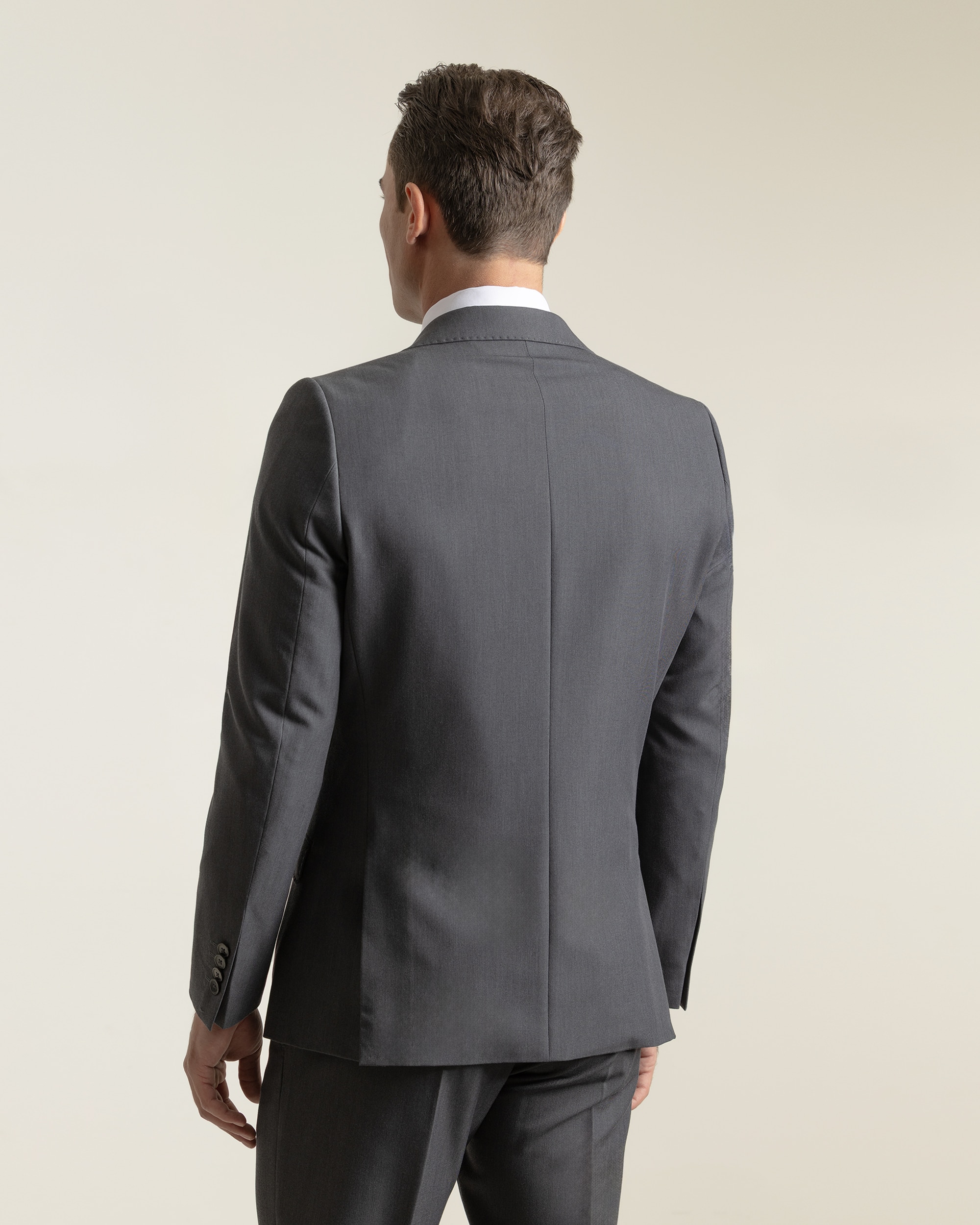 Blazer Non Iron Slim Fit Cinzento-escuro-4