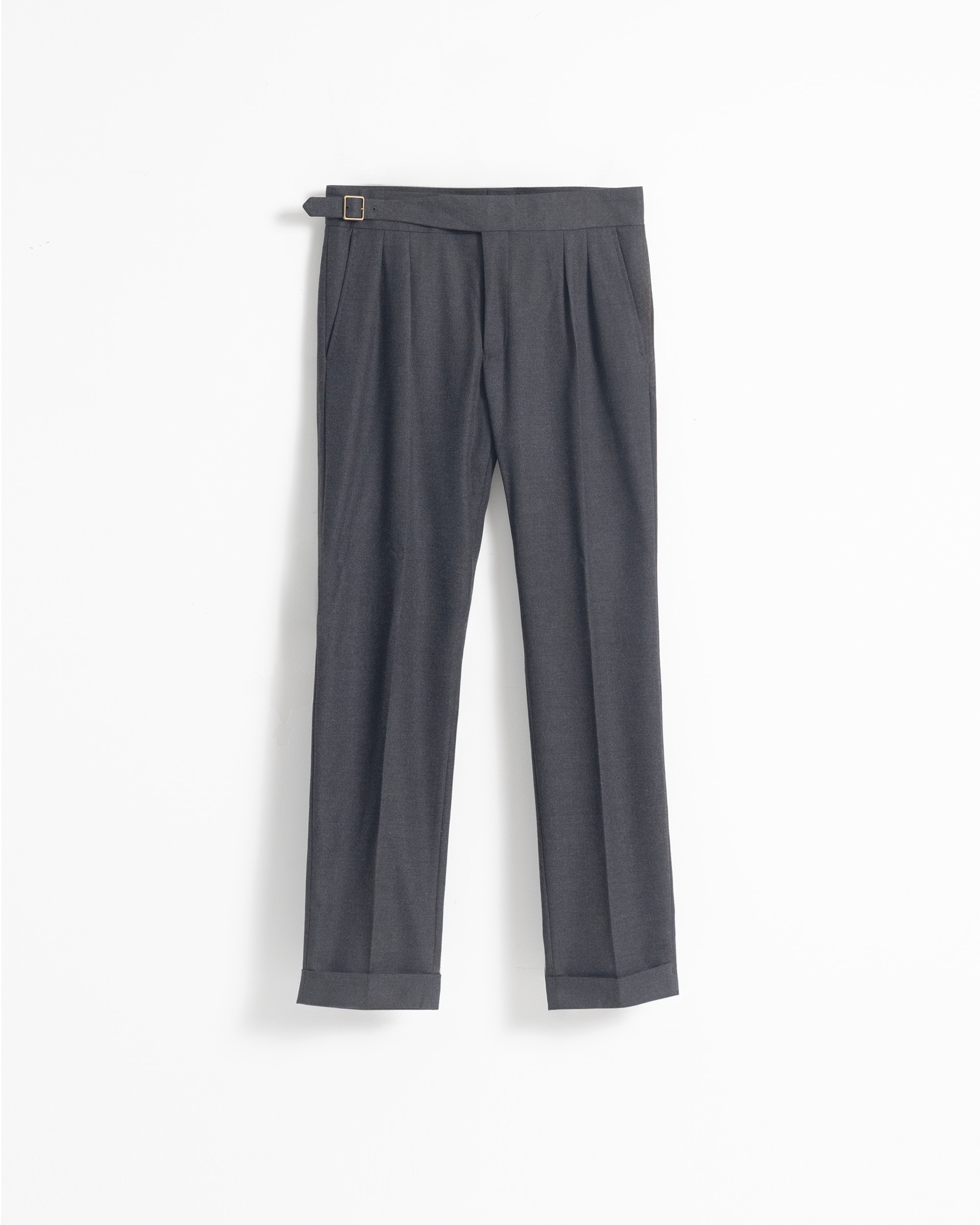 Calças Formais Non Iron Slim Fit Cinzento-escuro-5