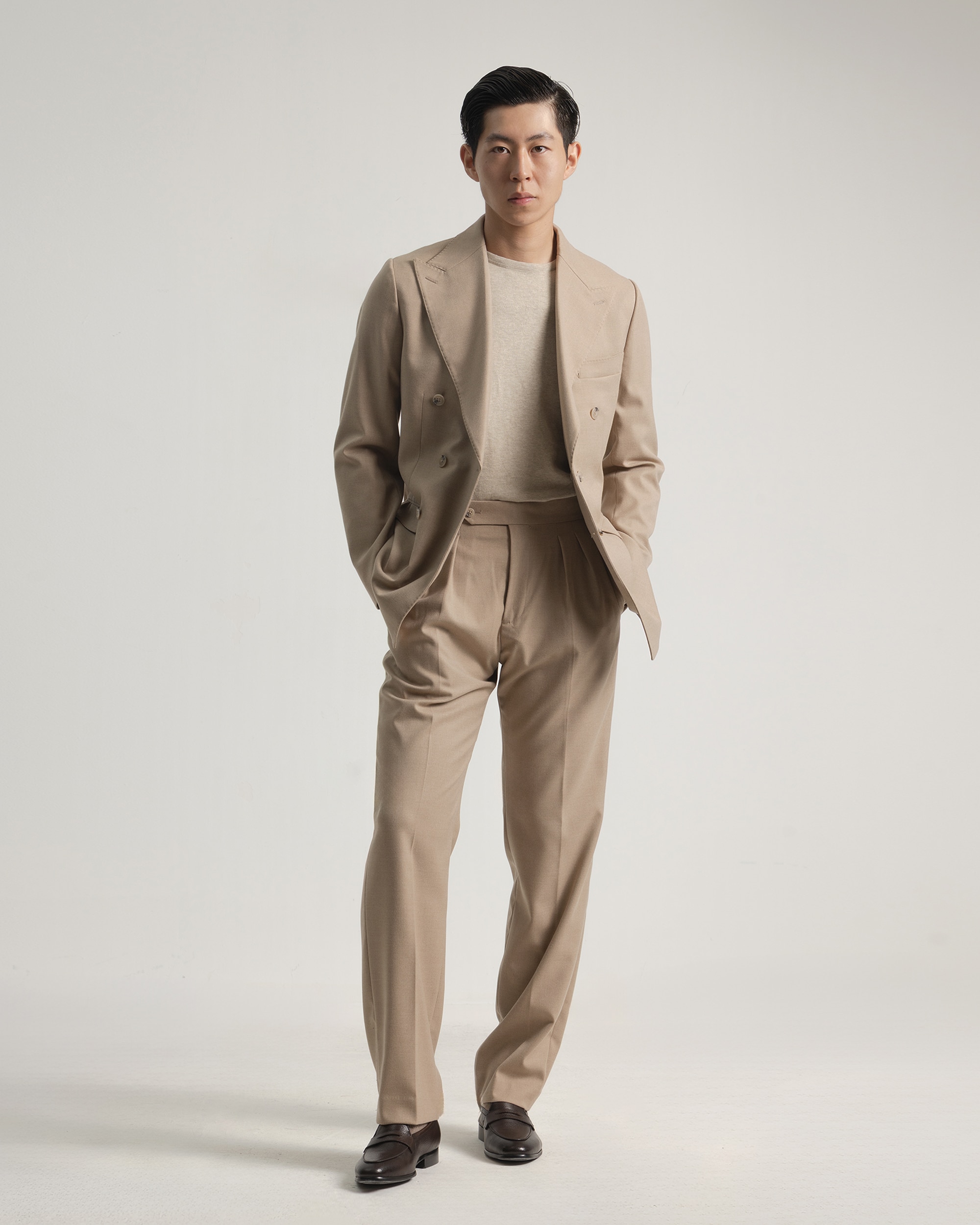 Imagem 0 de Calças Relaxed Fit Tostadas