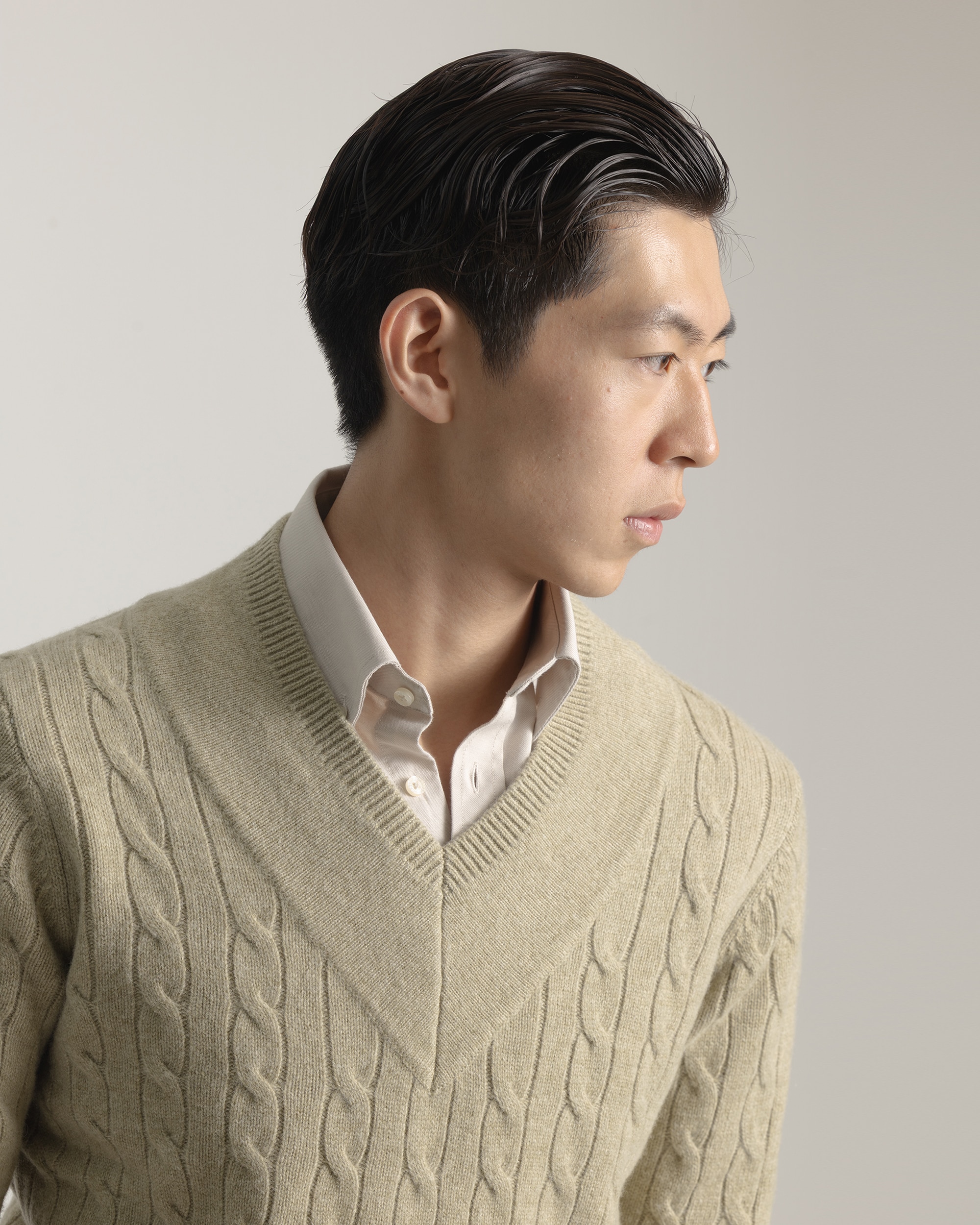 Camisola Cricket de Lã Verde-claro-2