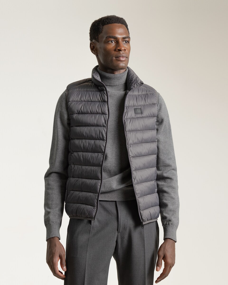 Colete Acolchoado Ultra Light Cinzento-escuro-1