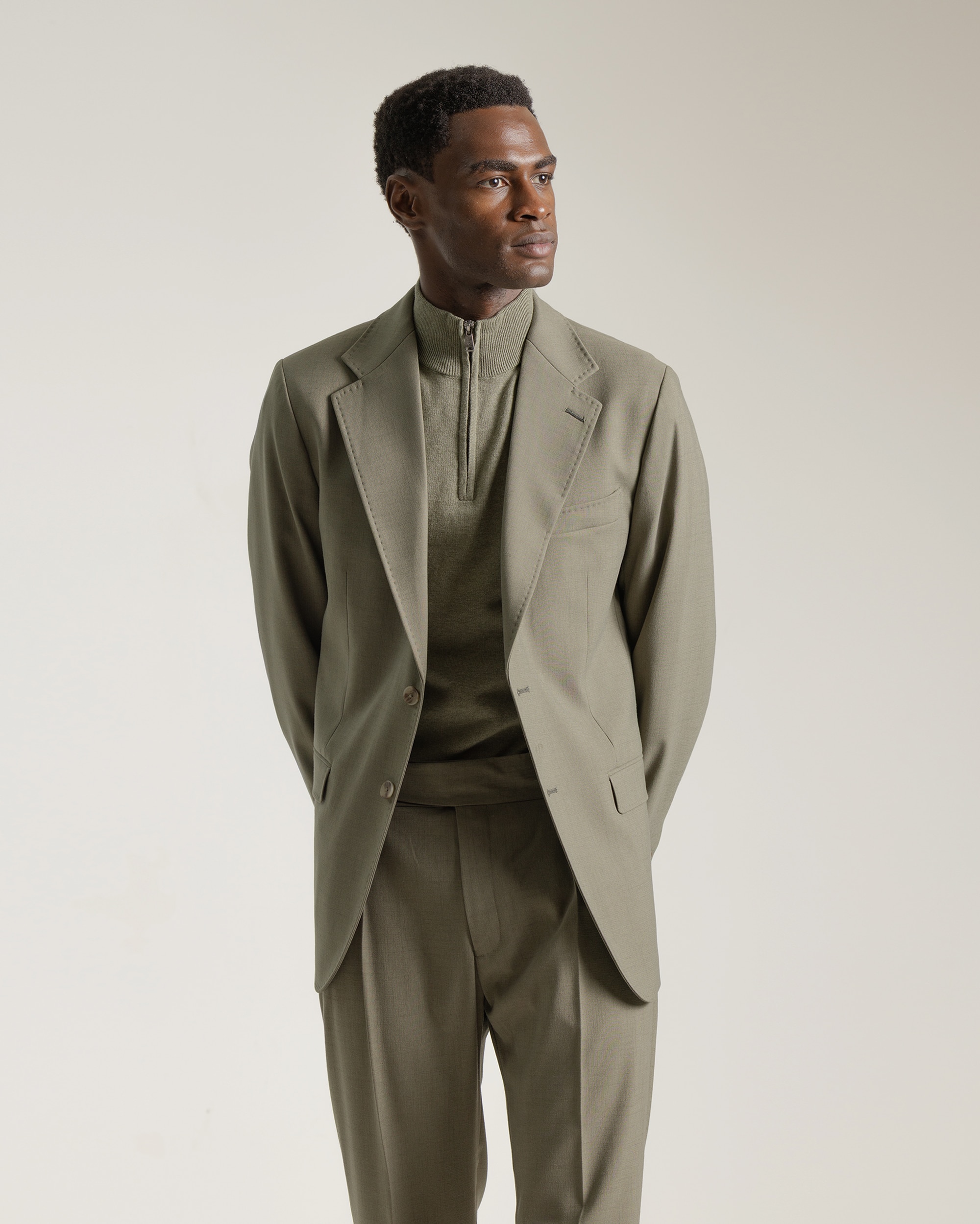 Imagem 0 de Blazer Estrutura Slim Fit Verde