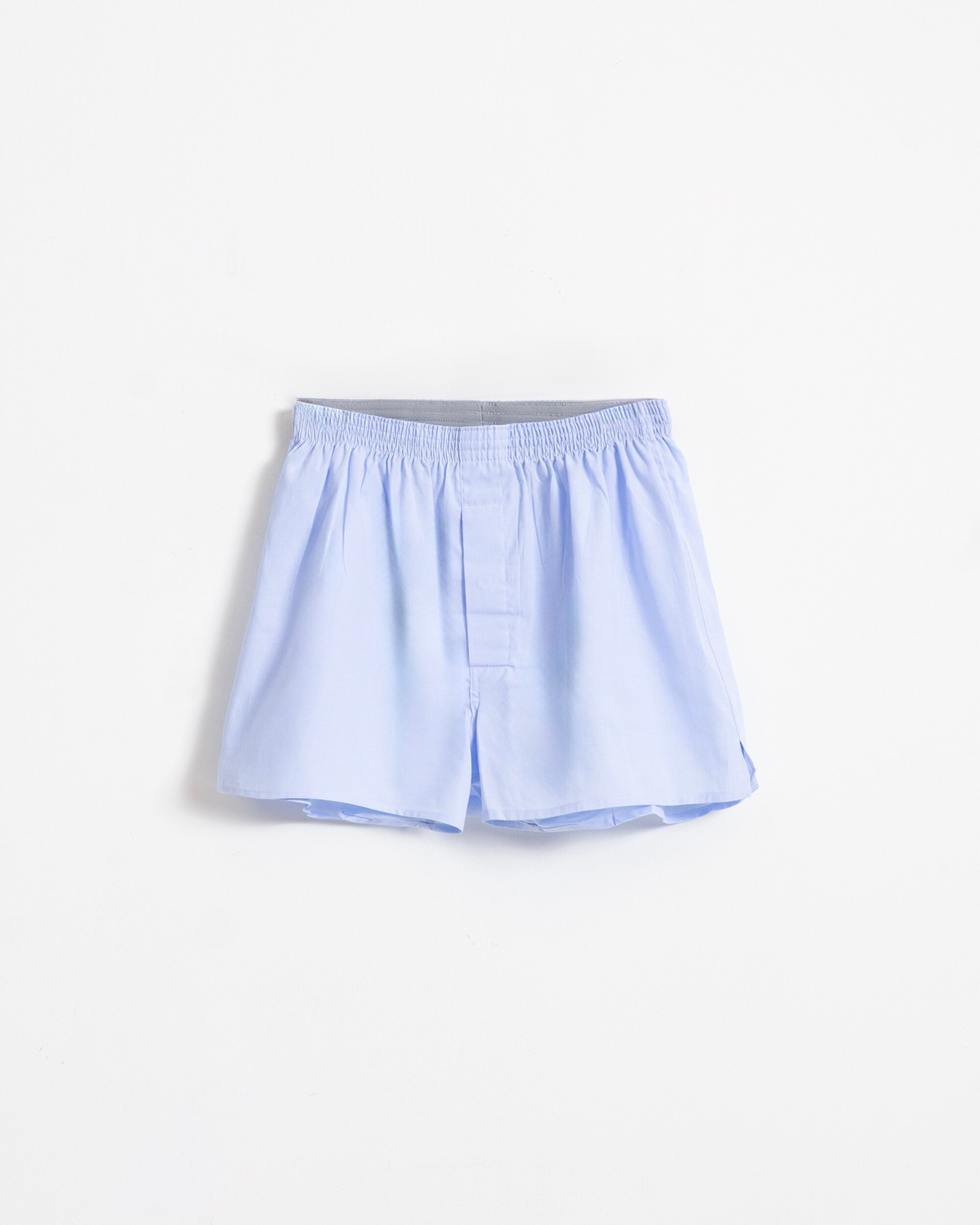 Imagem 0 de Boxer de Tecido Algodão em Azul Celeste