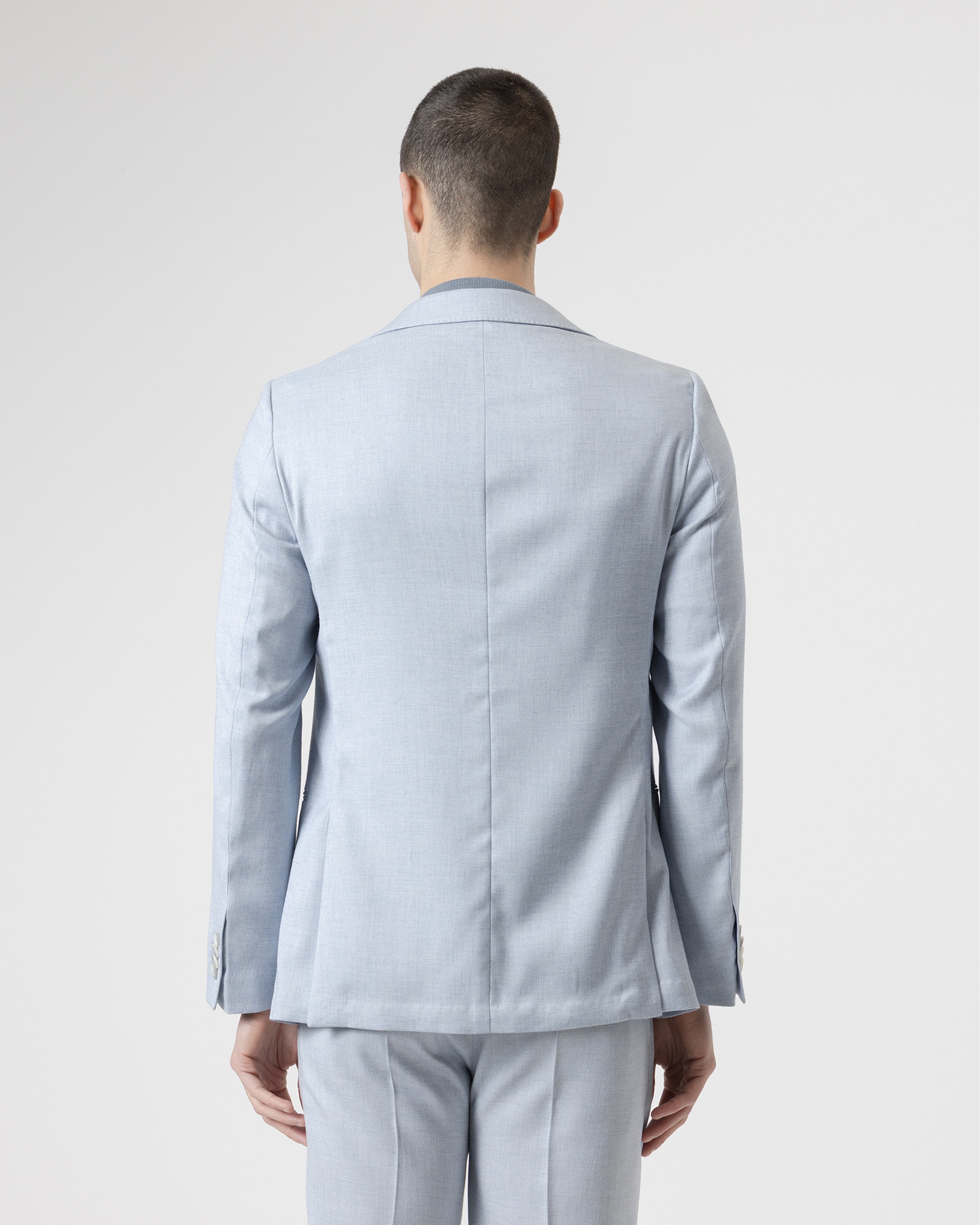 Blazer Estrutura Slim Fit Azul-claro-4