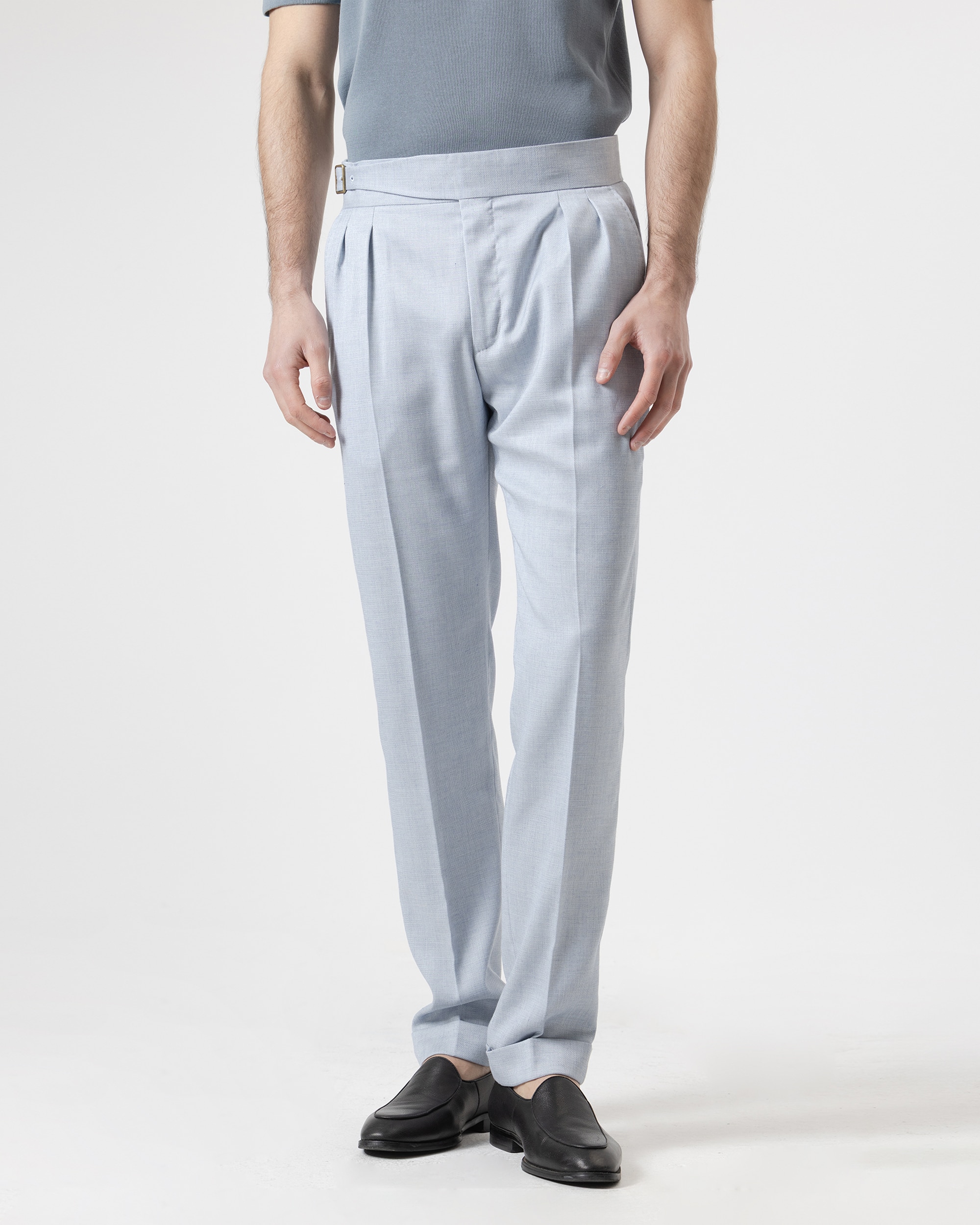 Calças Gurkha Slim Fit Azul-celeste-2