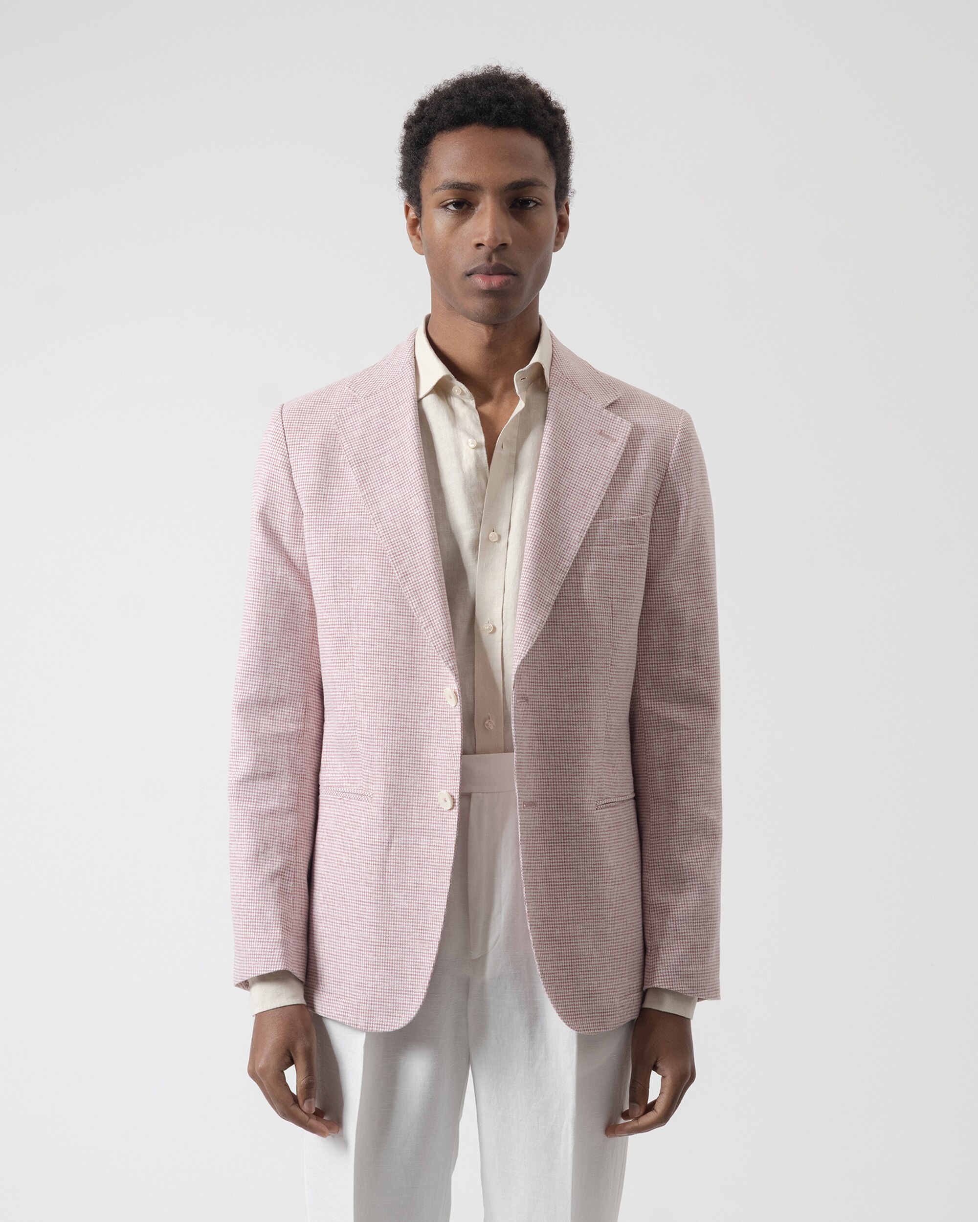 Imagem 0 de Blazer Pied-de-poule Slim Fit