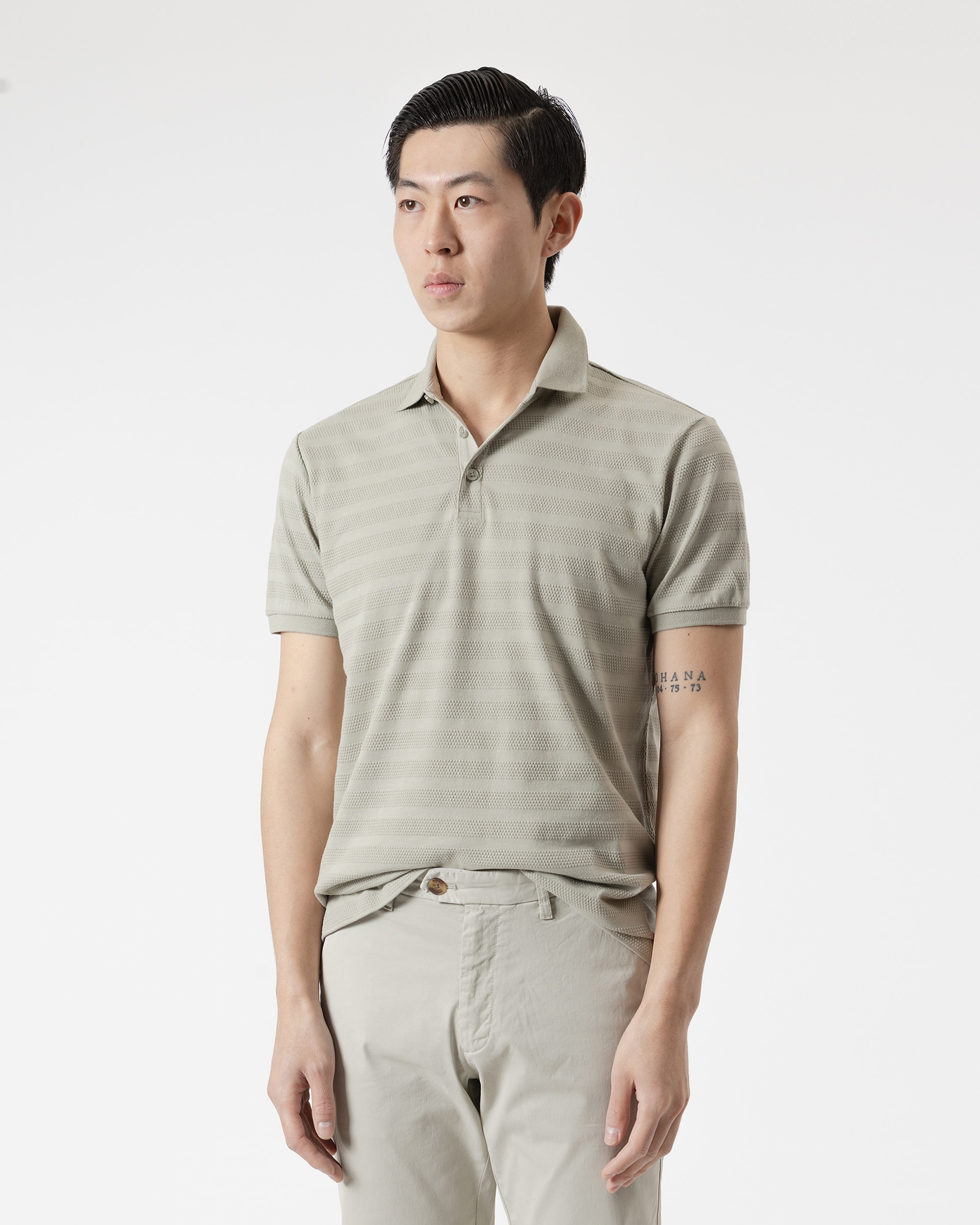 Imagem 0 de Polo Dobby Algodão Slim Fit