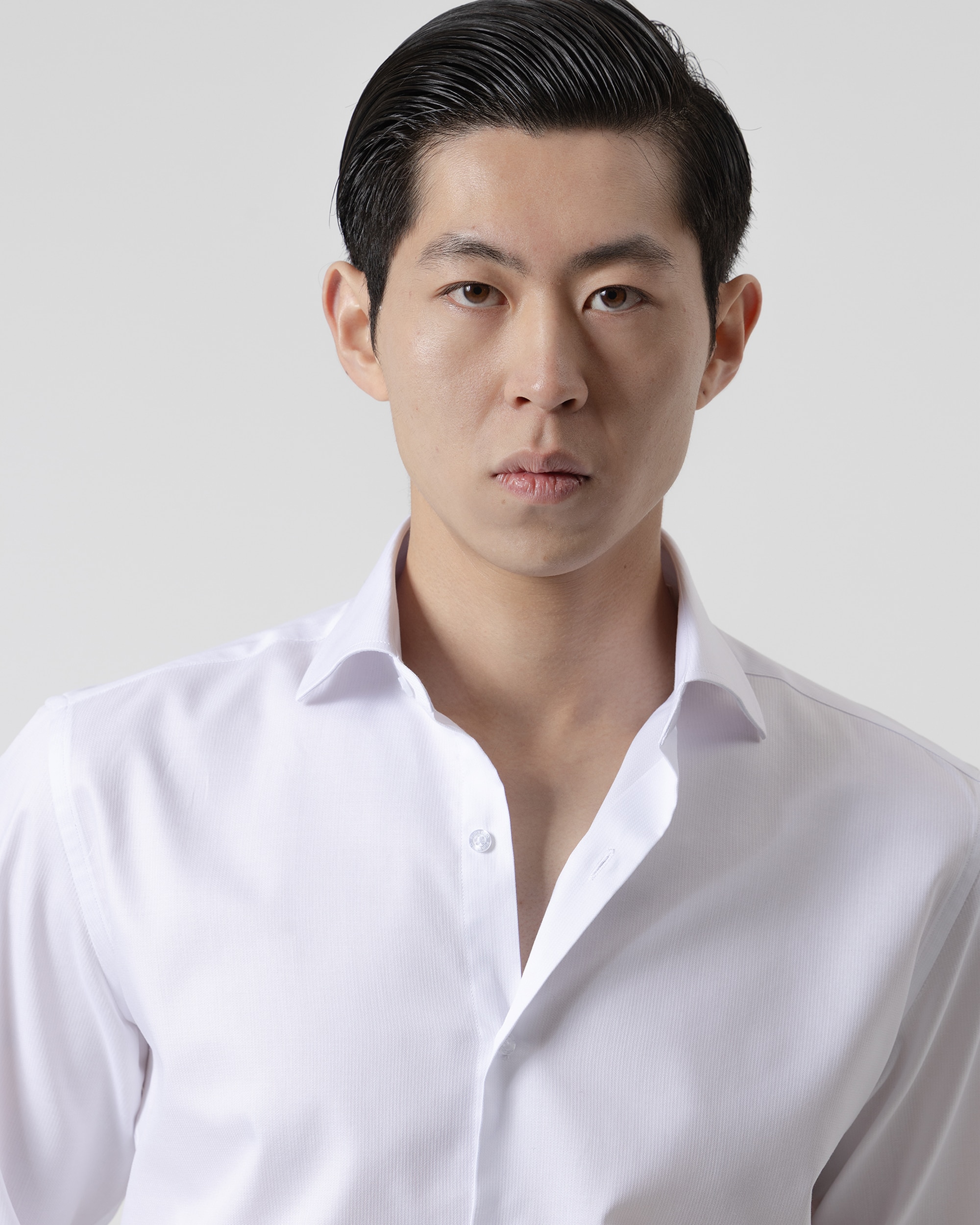 Camisa Formal Espiga Regular Fit Branca Branco-3