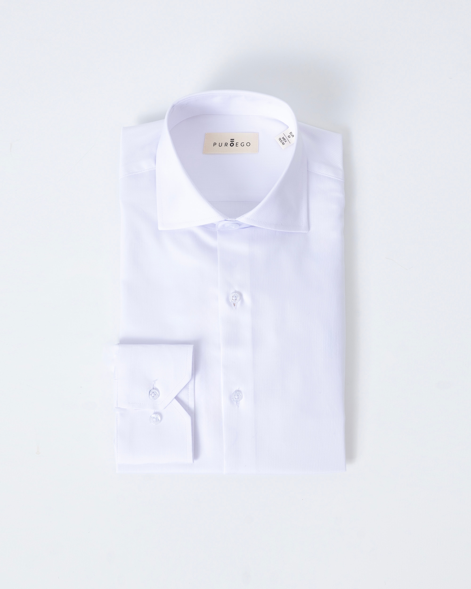 Camisa Formal Espiga Regular Fit Branca Branco-5
