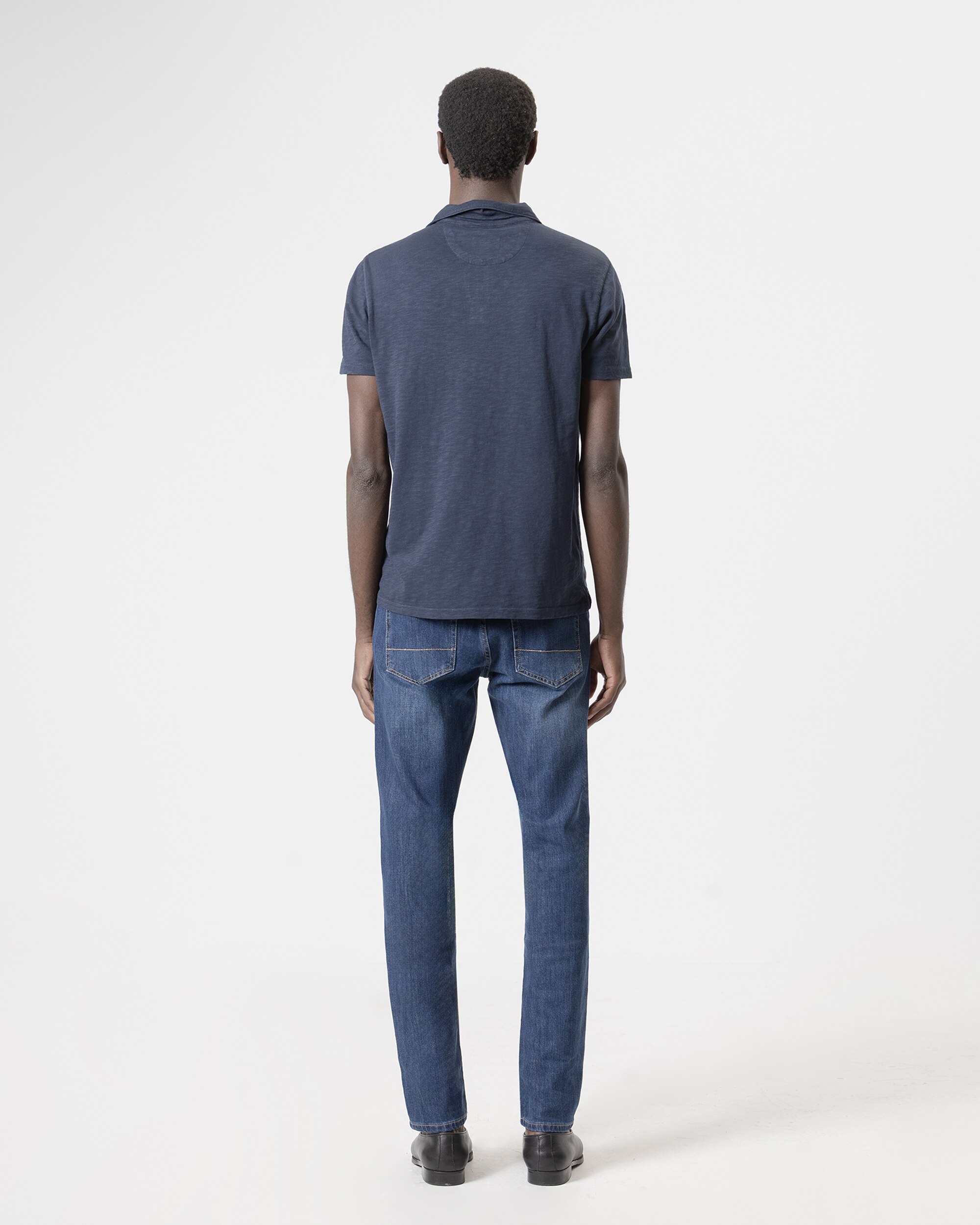 Jeans Slim Fit Azul Azul-4