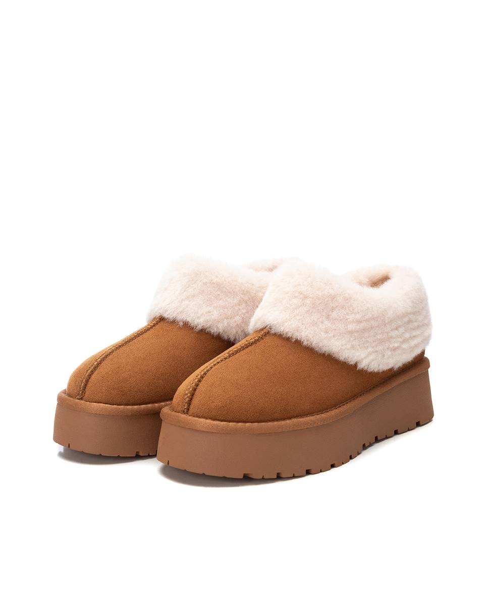 Sapatilha Australiana com Pelo Camel-5