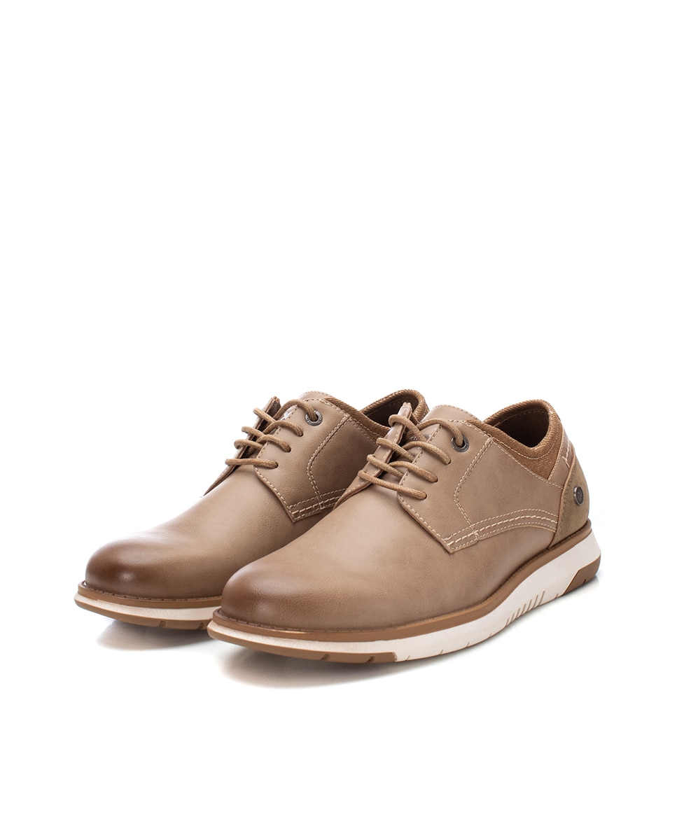 Sapatos de Cordões e Sola de Borracha Azul-marinho-4