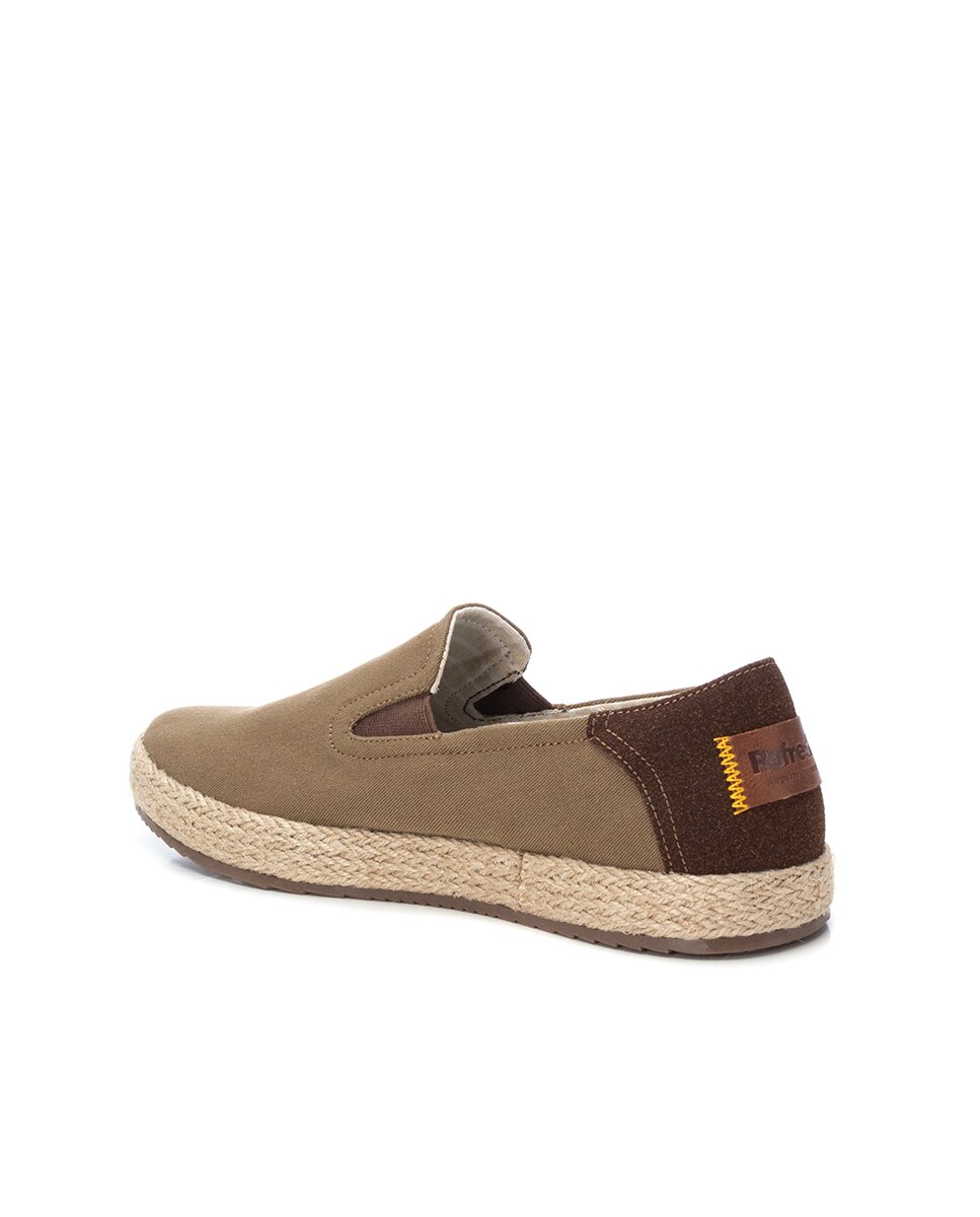 Sapatos de Lona com Sola de Juta Bege-3