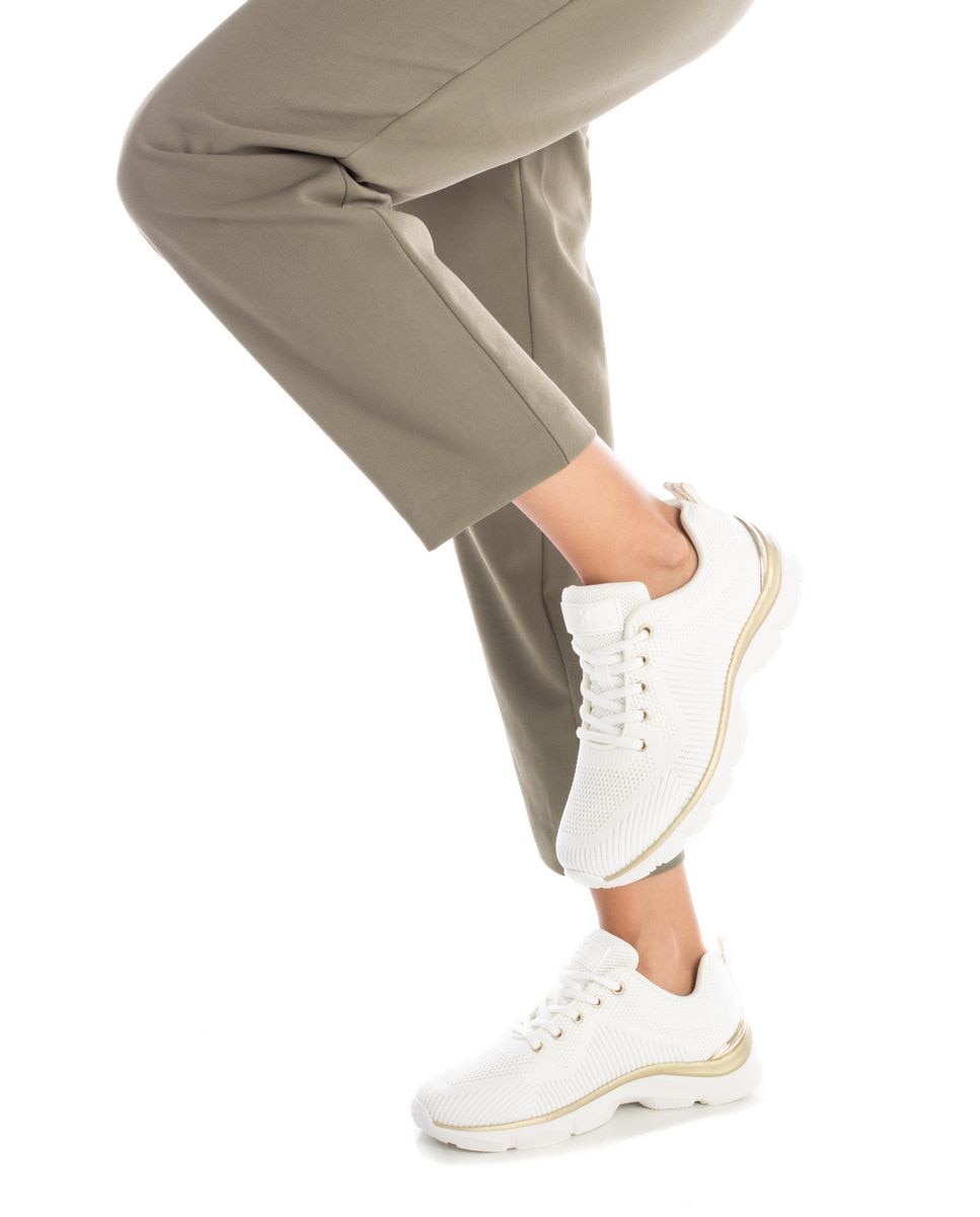 Sapatilhas Desportivas com Atacadores Branco-2