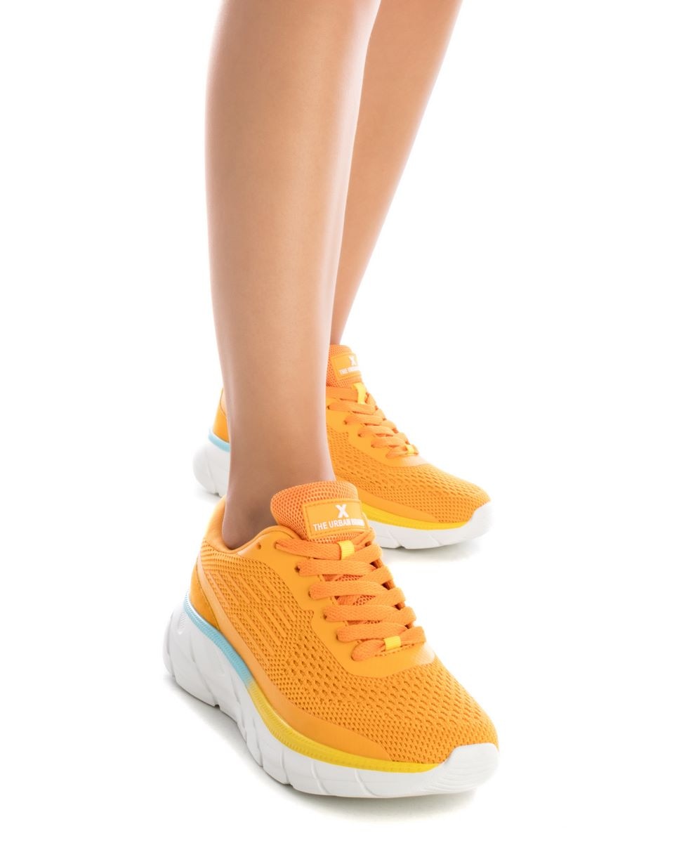 Sapatilhas Desportivas com Atacadores Laranja-2