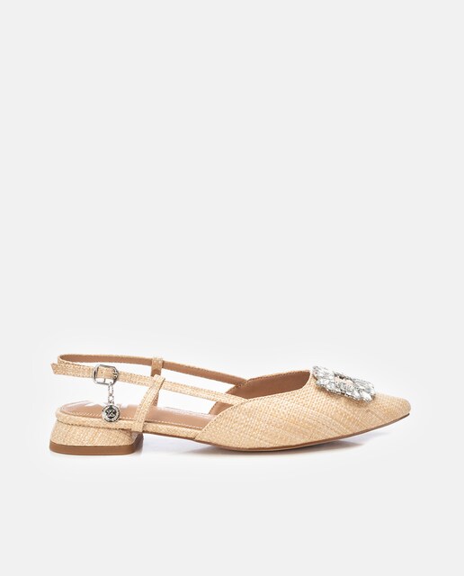 Imagem 0 de Sapatos Rasos com Fecho de Fivela