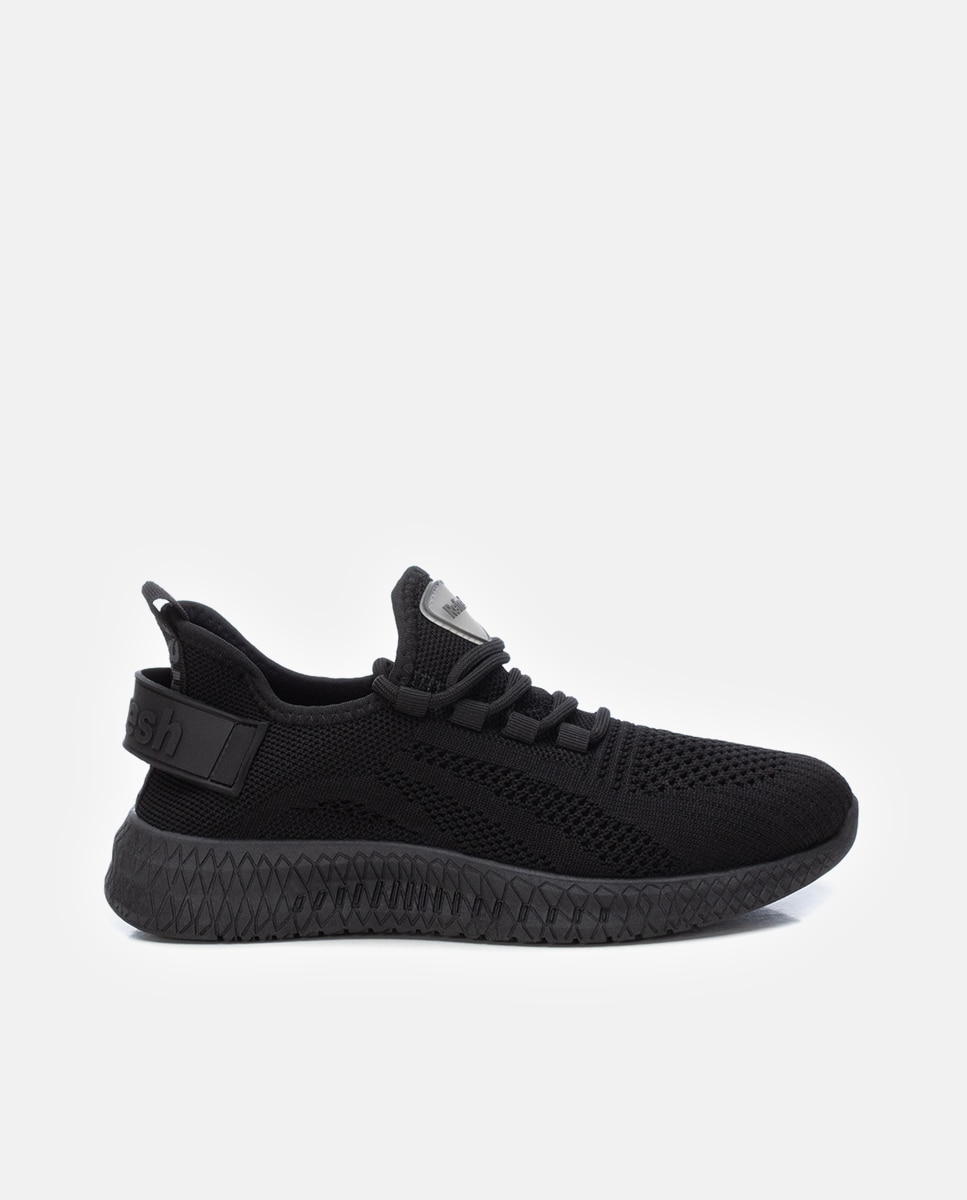 Sapatilhas Desportivas com Atacadores Preto-1