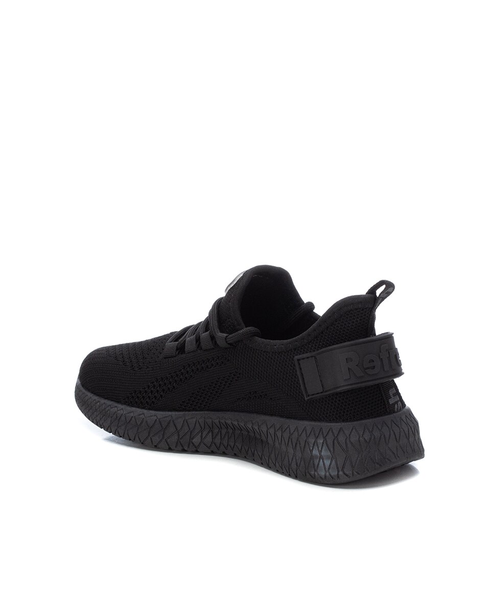 Sapatilhas Desportivas com Atacadores Preto-4