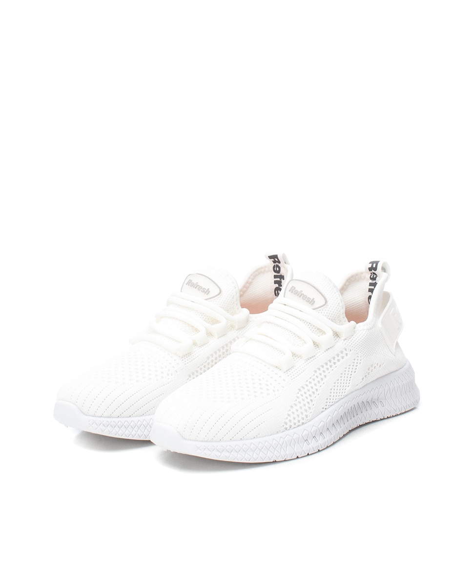 Sapatilhas Desportivas com Atacadores Branco-5