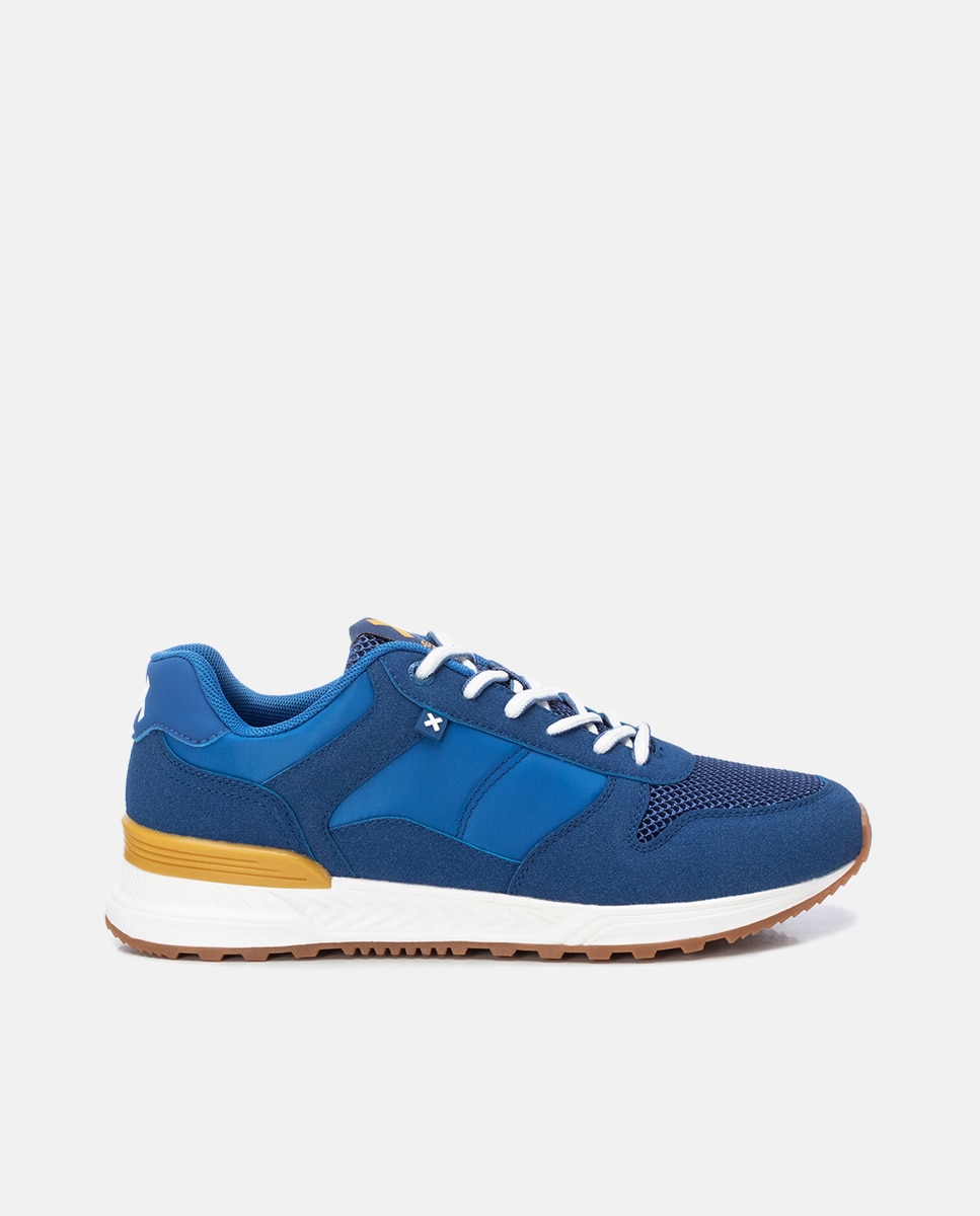 Sapatilhas Desportivas com Atacadores Azul-marinho-1