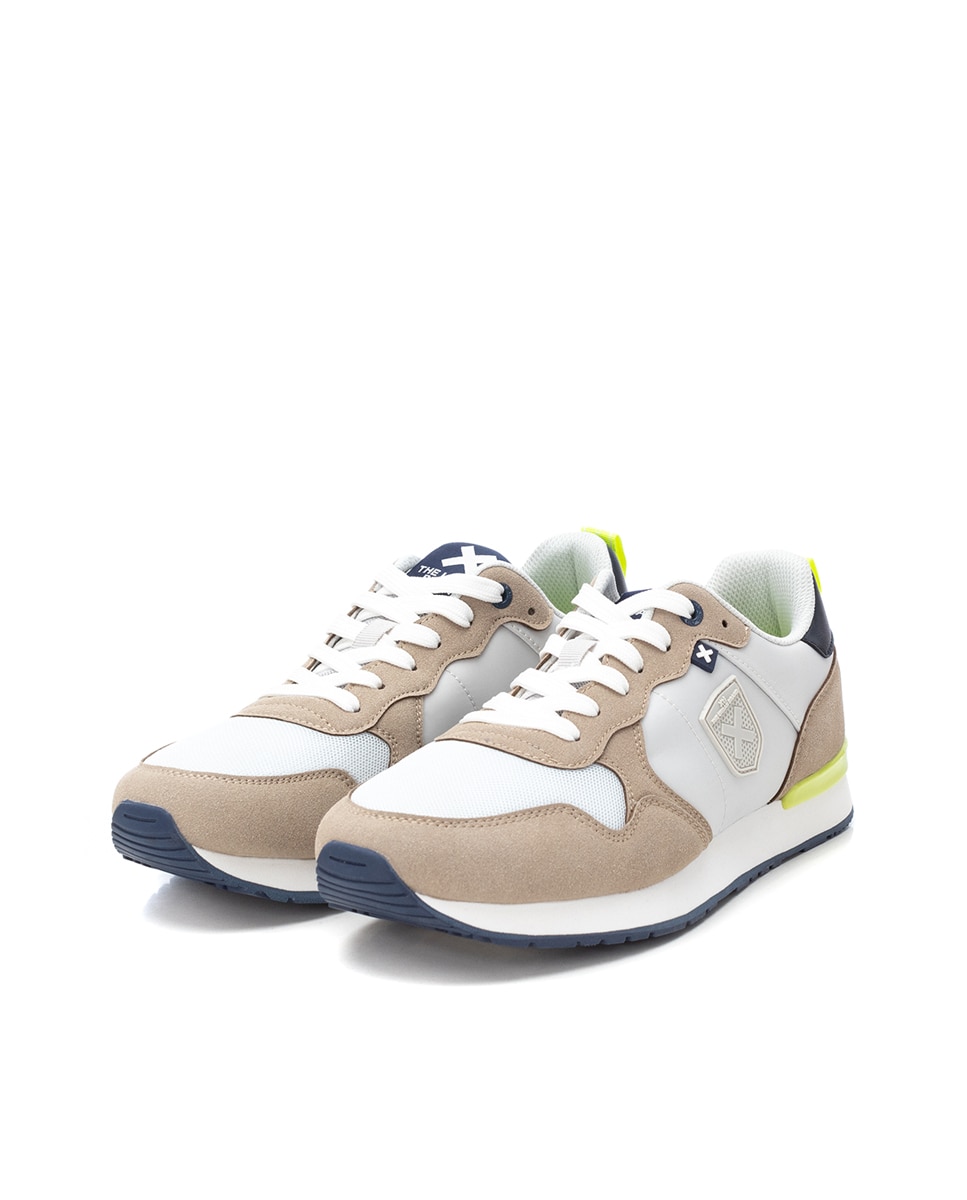 Sapatilhas Desportivas com Atacadores Branco / Verde-4
