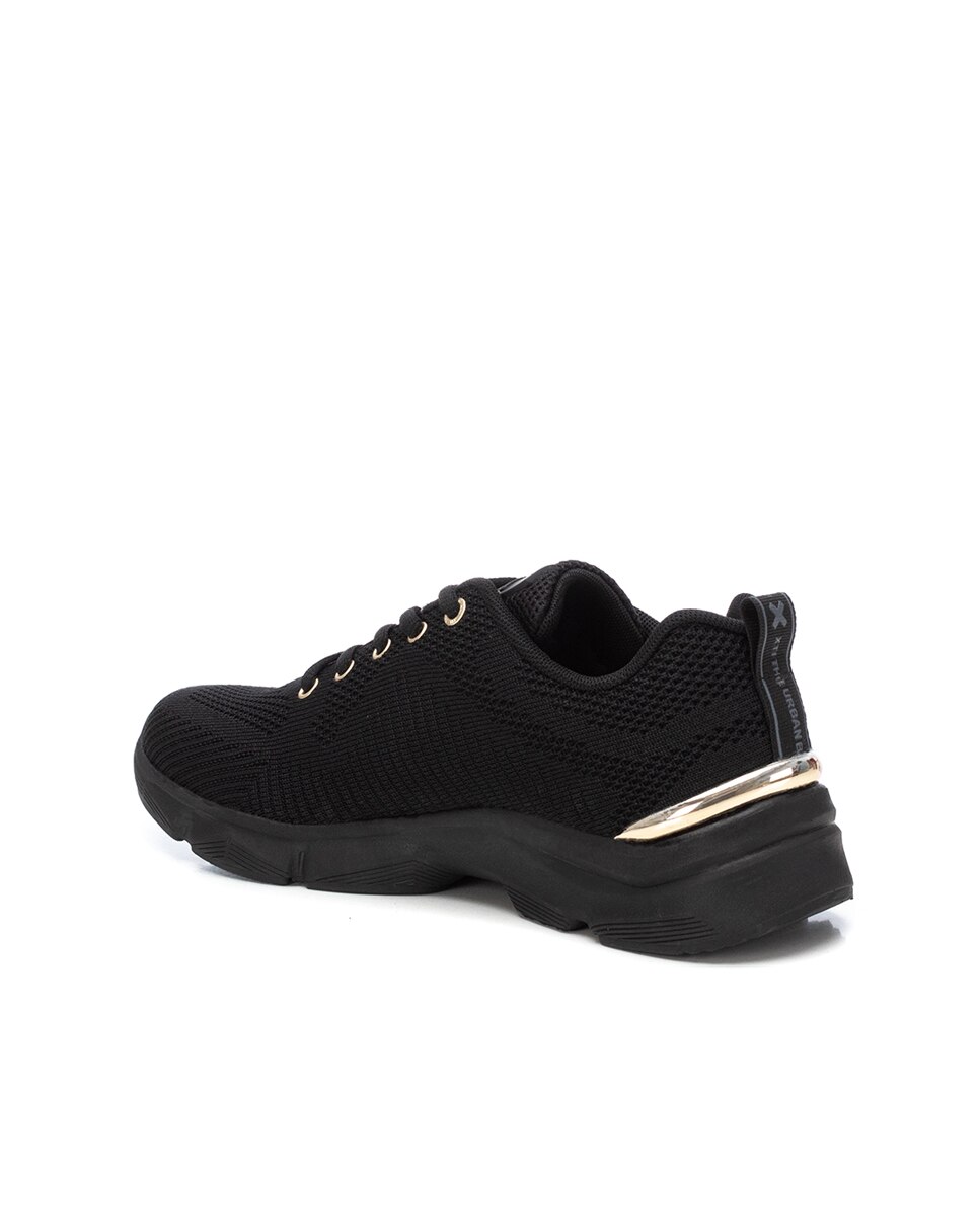 Sapatilhas Desportivas com Atacadores Preto-4
