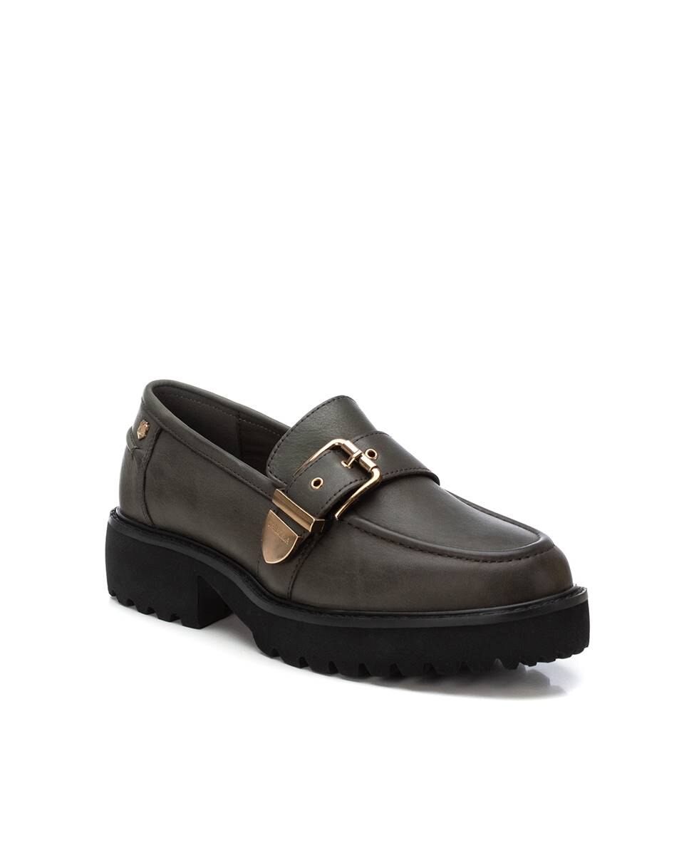 Mocassins de Pele Caqui-2