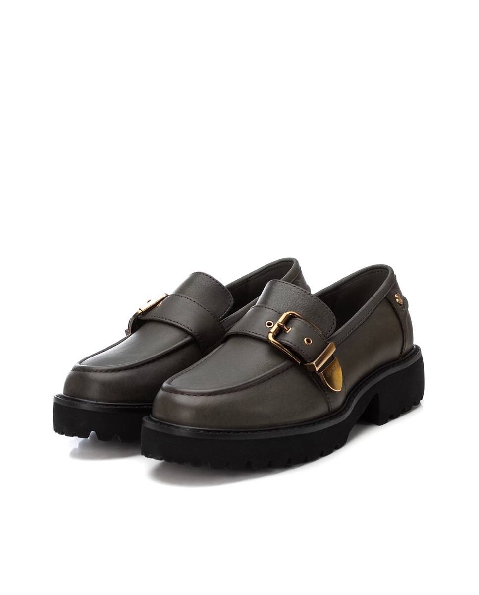 Mocassins de Pele Caqui-4
