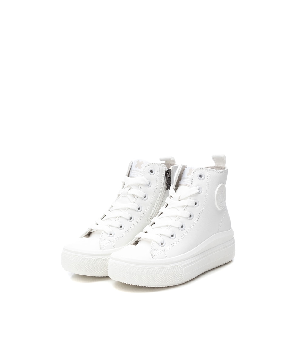 Sapatilhas Desportivas Infantil com Biqueira de Borracha Xti Branco-4