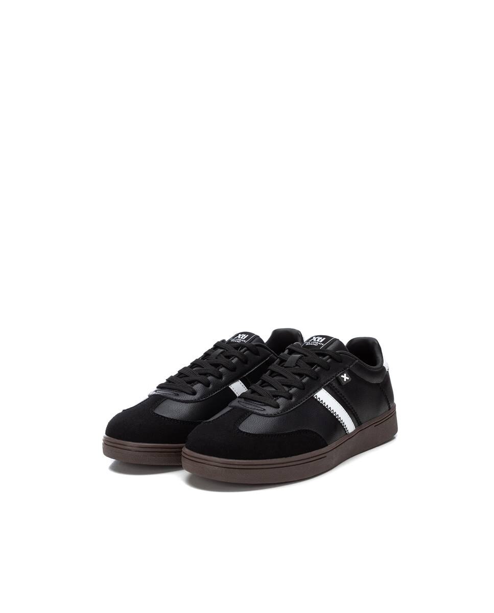 Sapatilha com Atacadores Infantil Preto-4