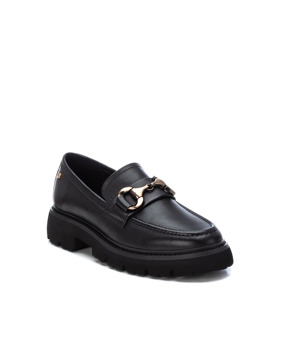 Mocassins de Pele Preto-3