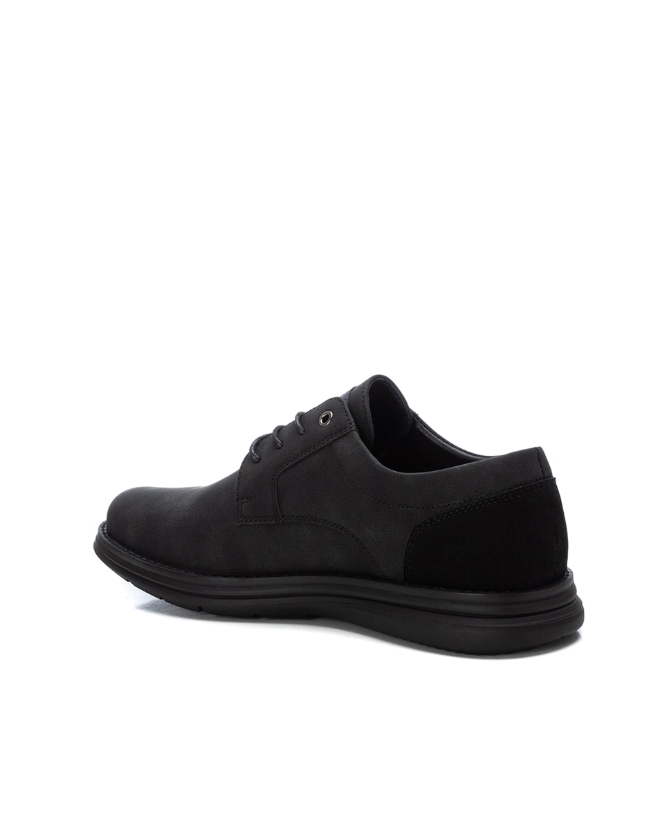 Sapato com Atacadores Preto-3